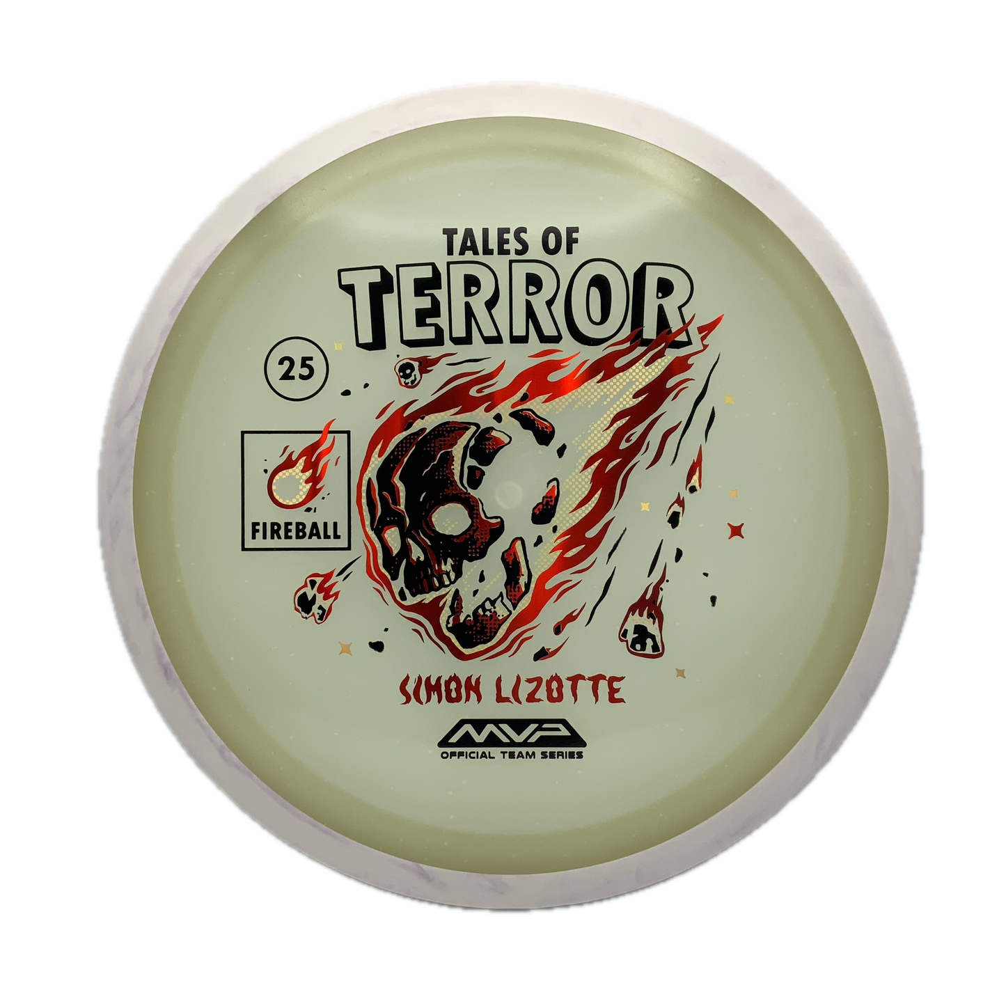 Axiom Fireball Particle Eclipse - 2025 Halloween Special Edition Particle Eclipse #8 - 175 - Astro Discs TX - Houston Disc Golf