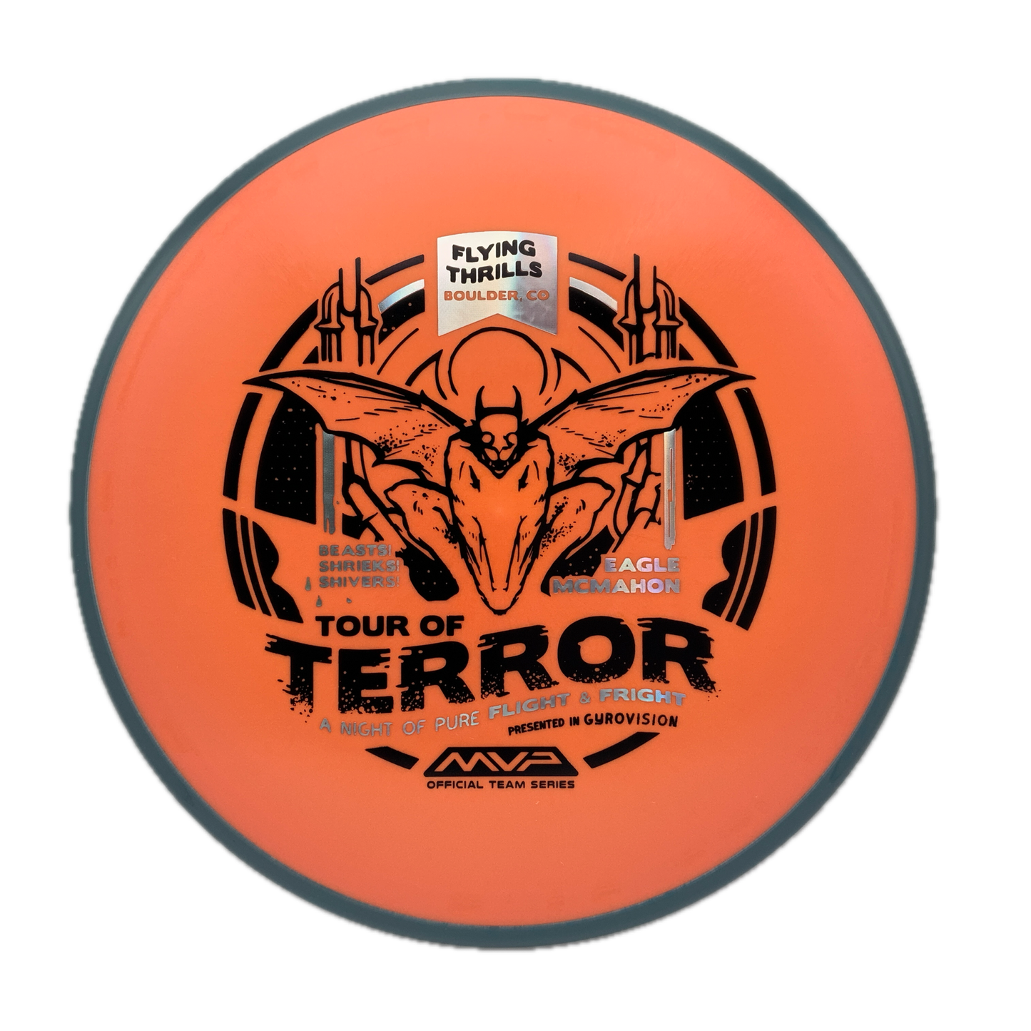 Axiom Fission Pyro - Team Halloween Edition - Astro Discs TX - Houston Disc Golf