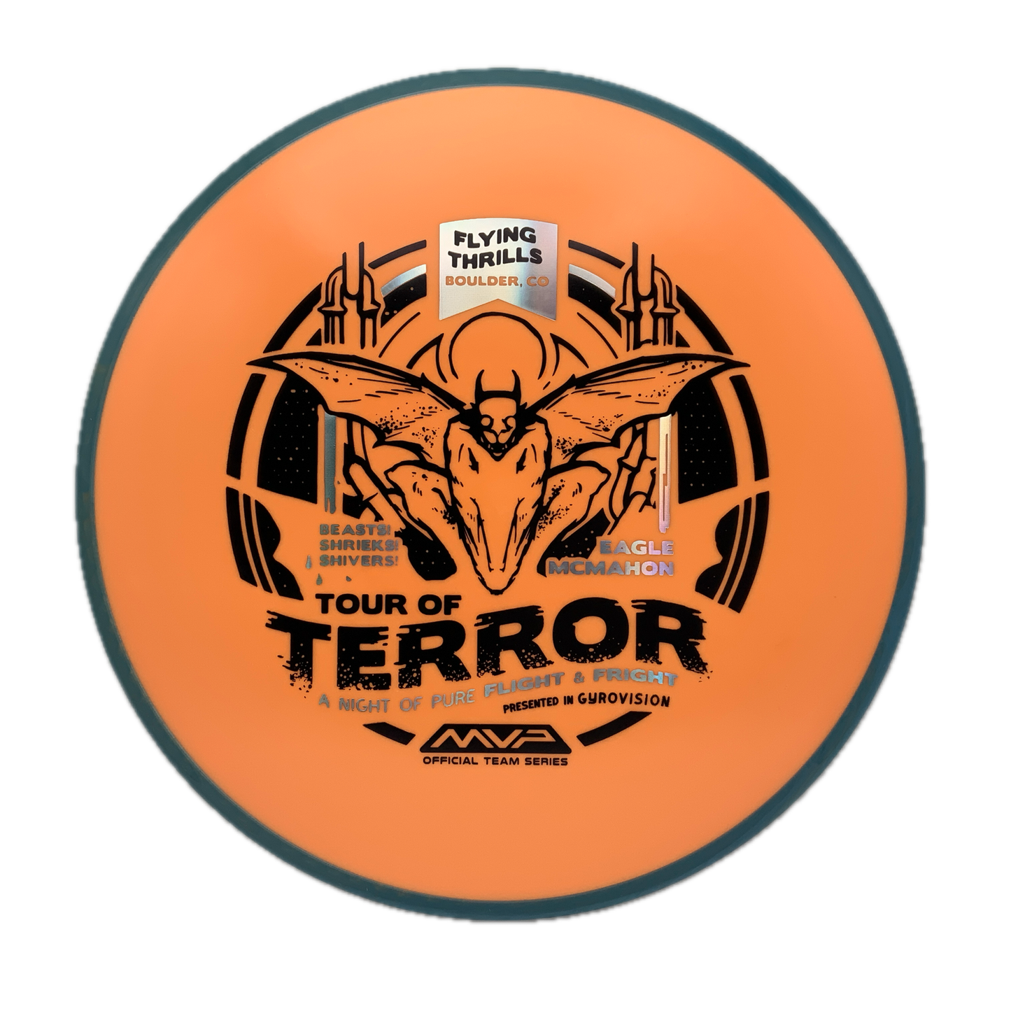 Axiom Fission Pyro - Team Halloween Edition - Astro Discs TX - Houston Disc Golf