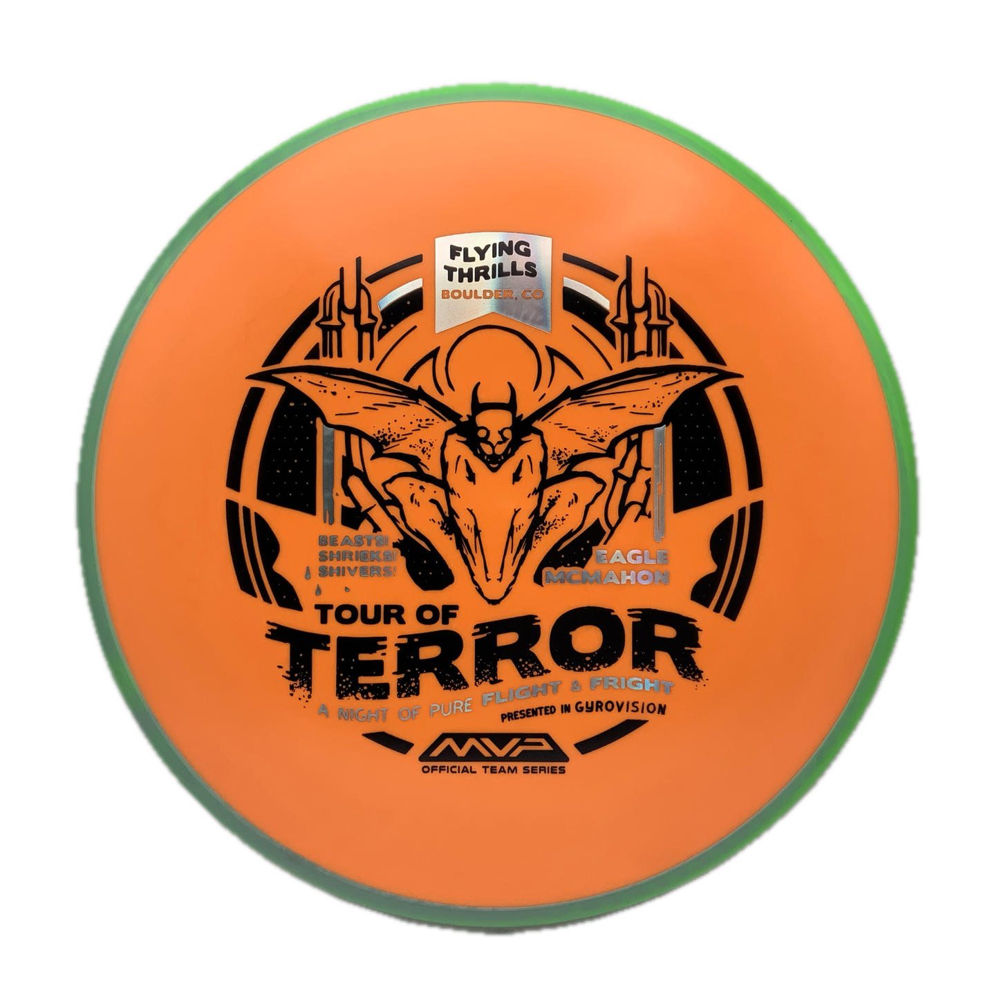 Axiom Fission Pyro - Team Halloween Edition - Astro Discs TX - Houston Disc Golf