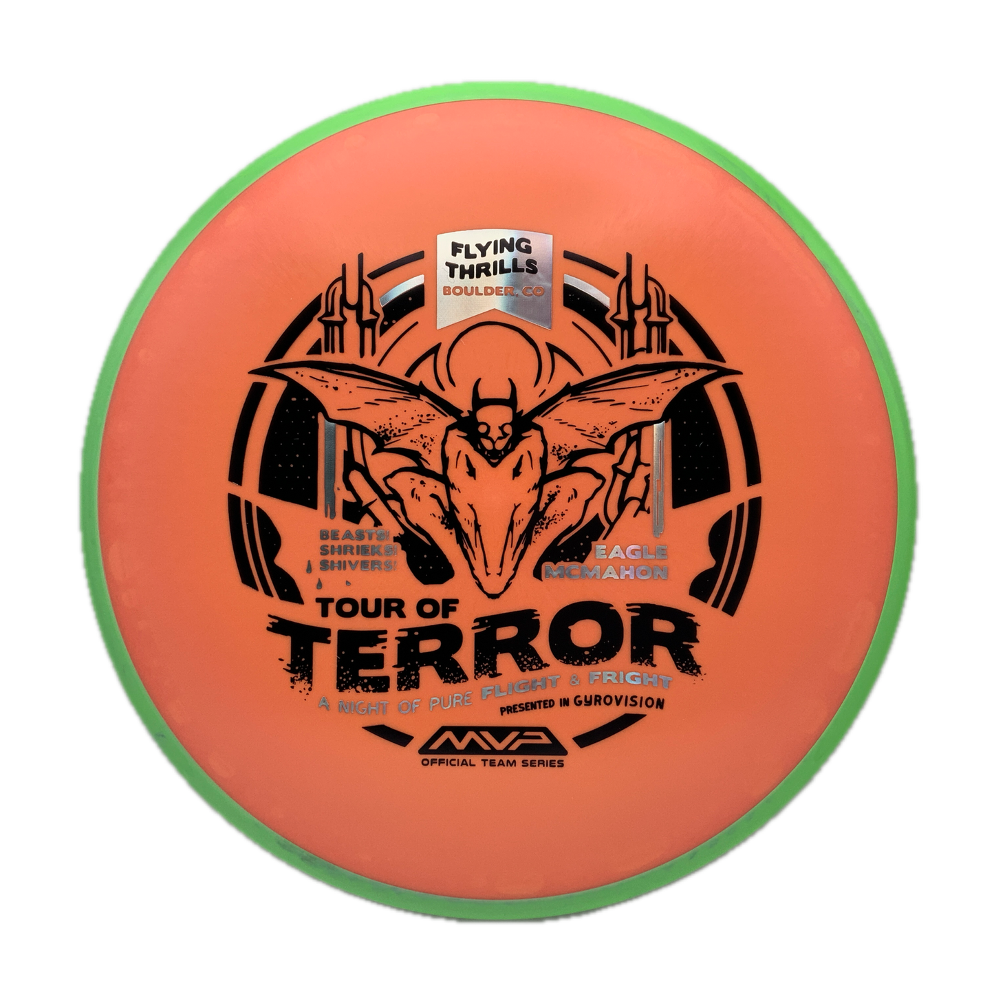 Axiom Fission Pyro - Team Halloween Edition - Astro Discs TX - Houston Disc Golf