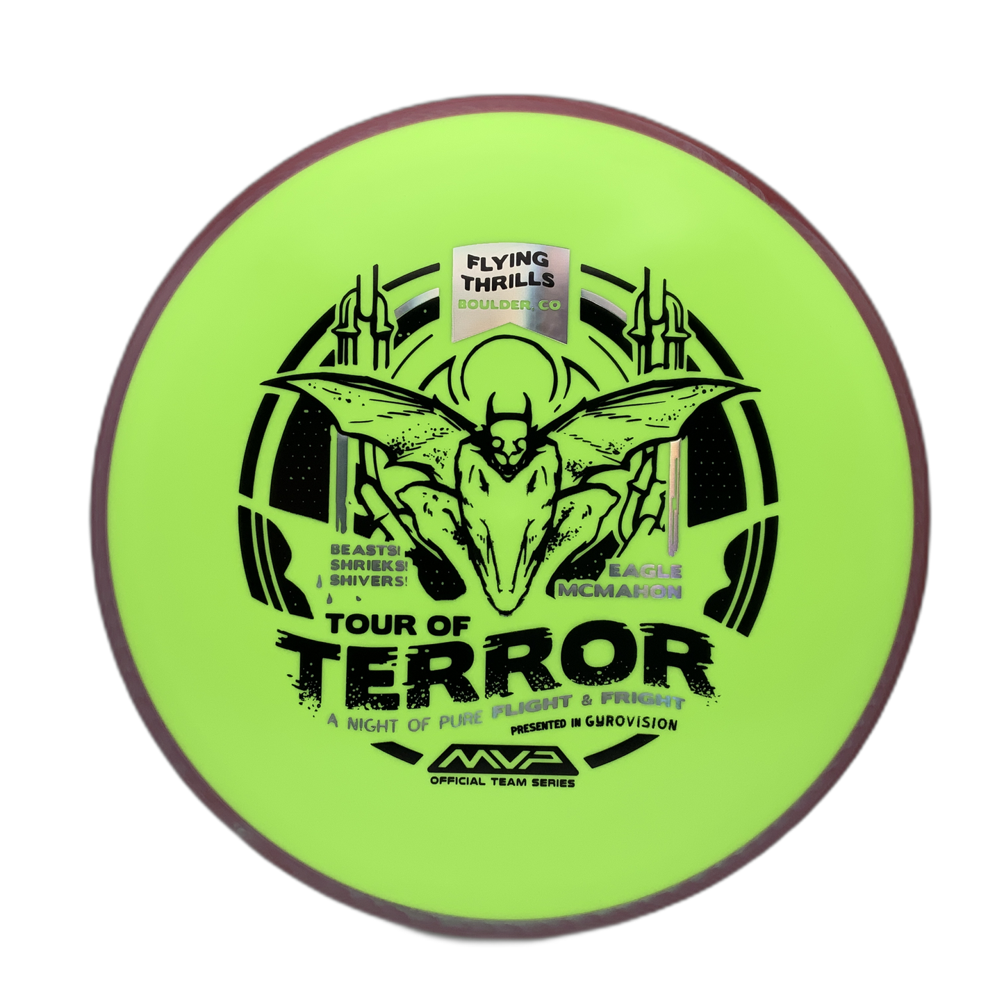 Axiom Fission Pyro - Team Halloween Edition - Astro Discs TX - Houston Disc Golf