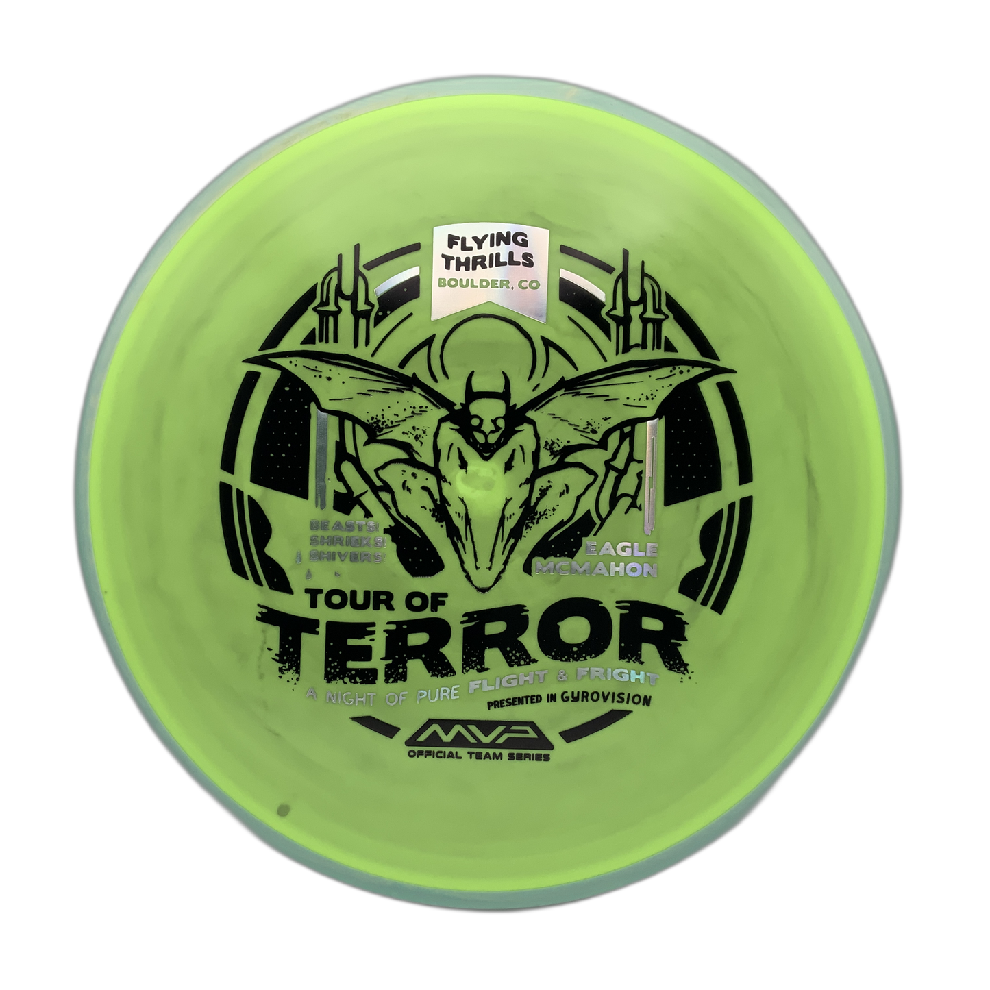 Axiom Fission Pyro - Team Halloween Edition - Astro Discs TX - Houston Disc Golf