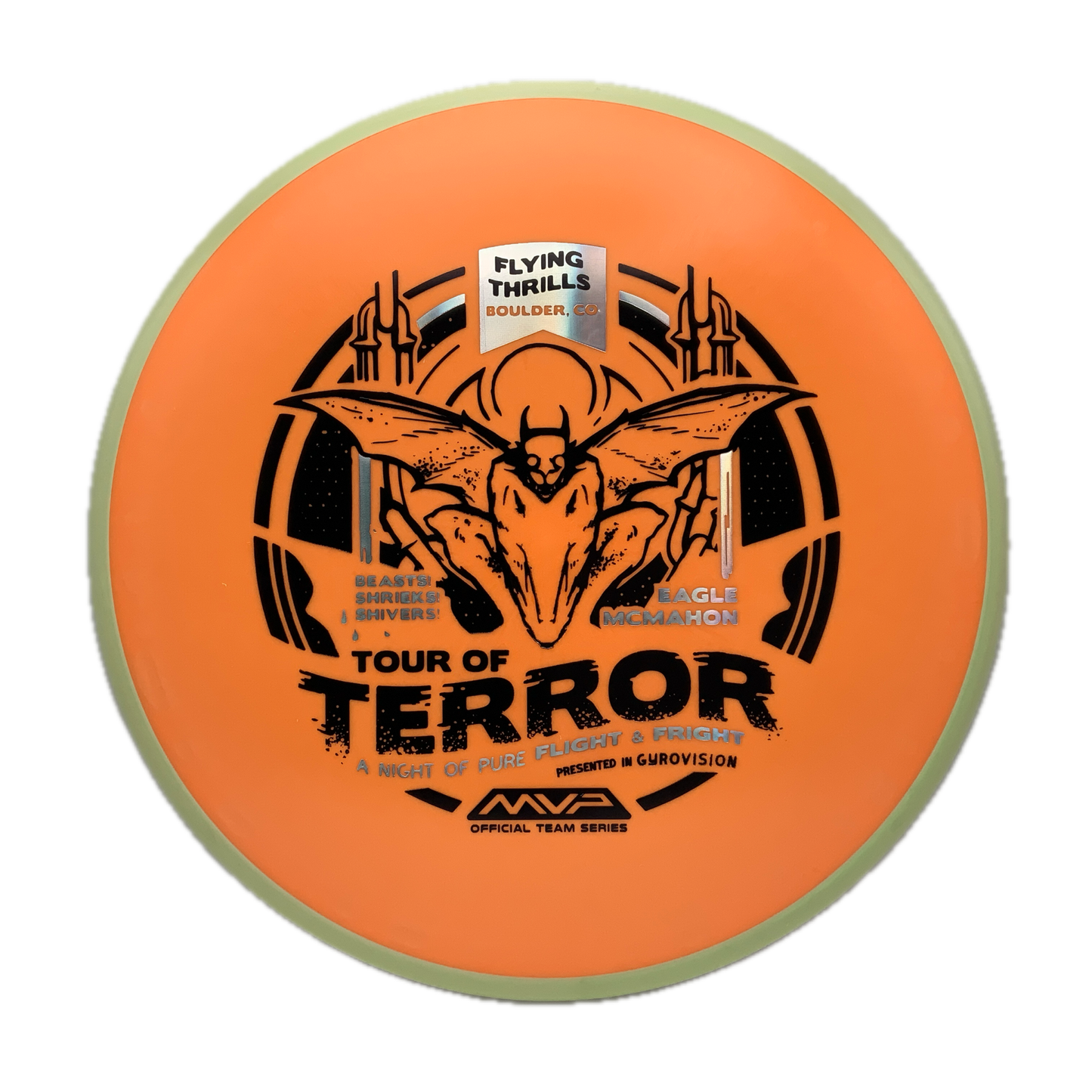 Axiom Fission Pyro - Team Halloween Edition - Astro Discs TX - Houston Disc Golf