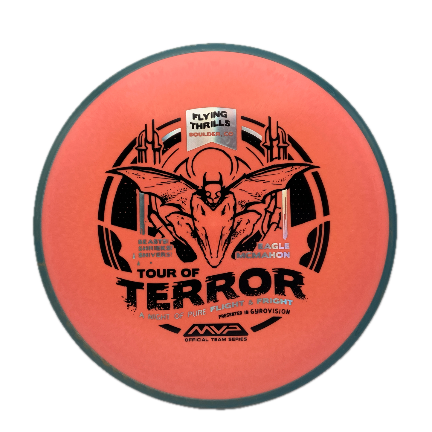 Axiom Fission Pyro - Team Halloween Edition - Astro Discs TX - Houston Disc Golf