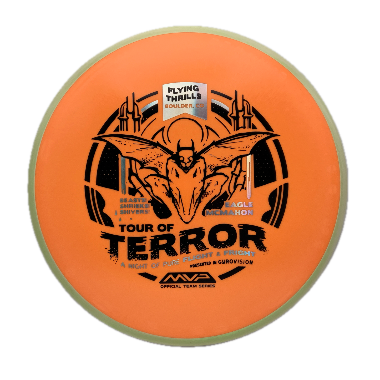 Axiom Fission Pyro - Team Halloween Edition - Astro Discs TX - Houston Disc Golf