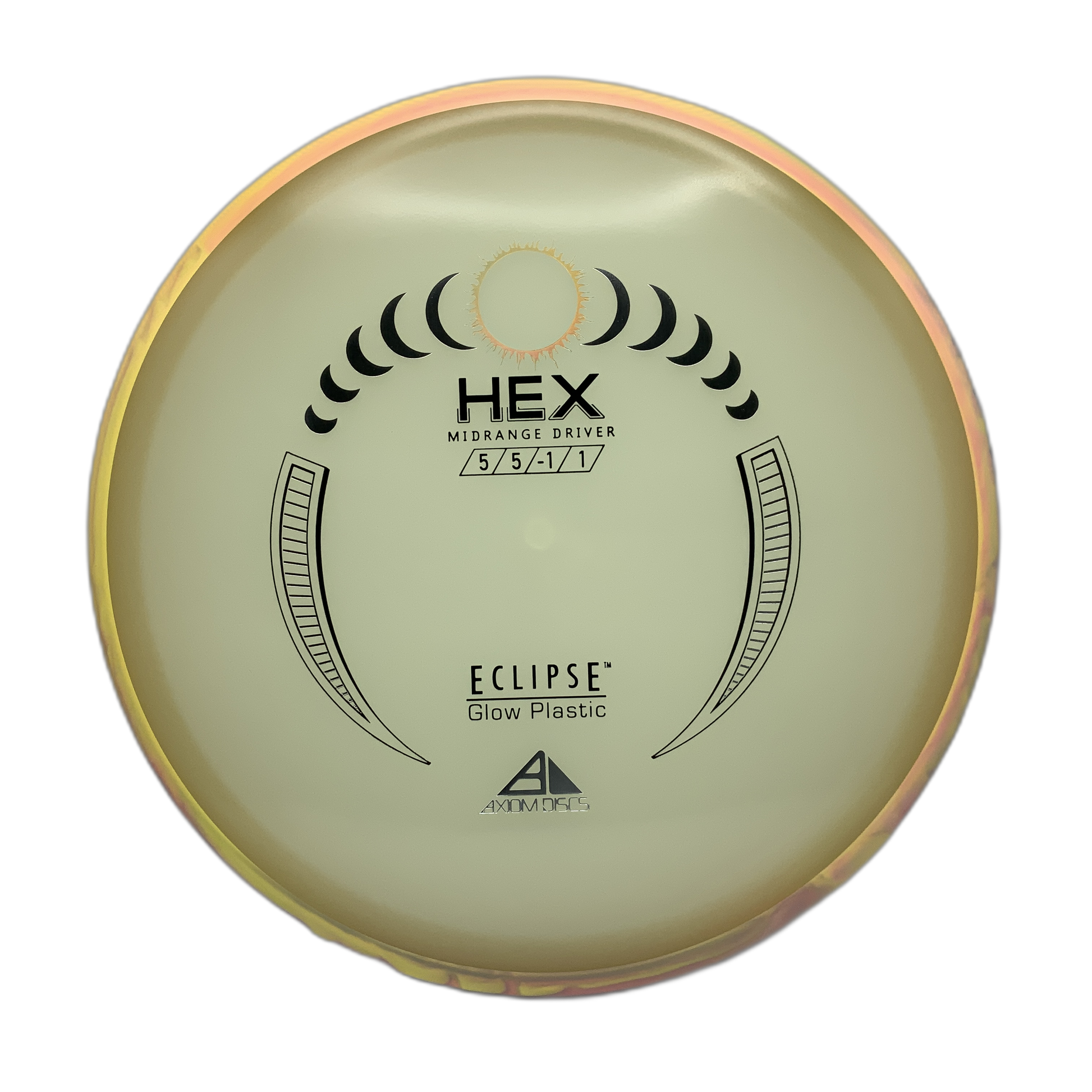 Axiom Hex - Eclipse 2.0 Glow #40 - 176 - Astro Discs TX - Houston Disc Golf