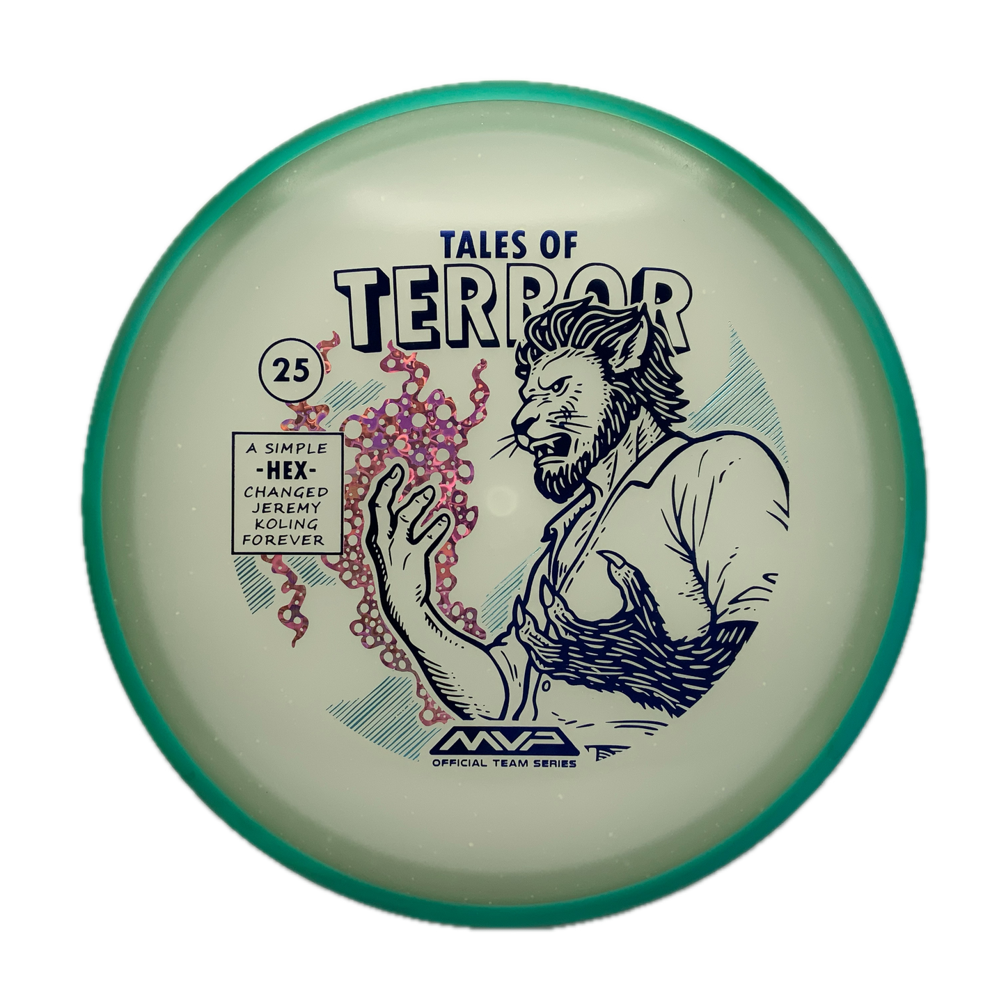 Axiom Hex - Particle Eclipse - 2025 Halloween Special Edition Particle Eclipse #6 - 176 - Astro Discs TX - Houston Disc Golf
