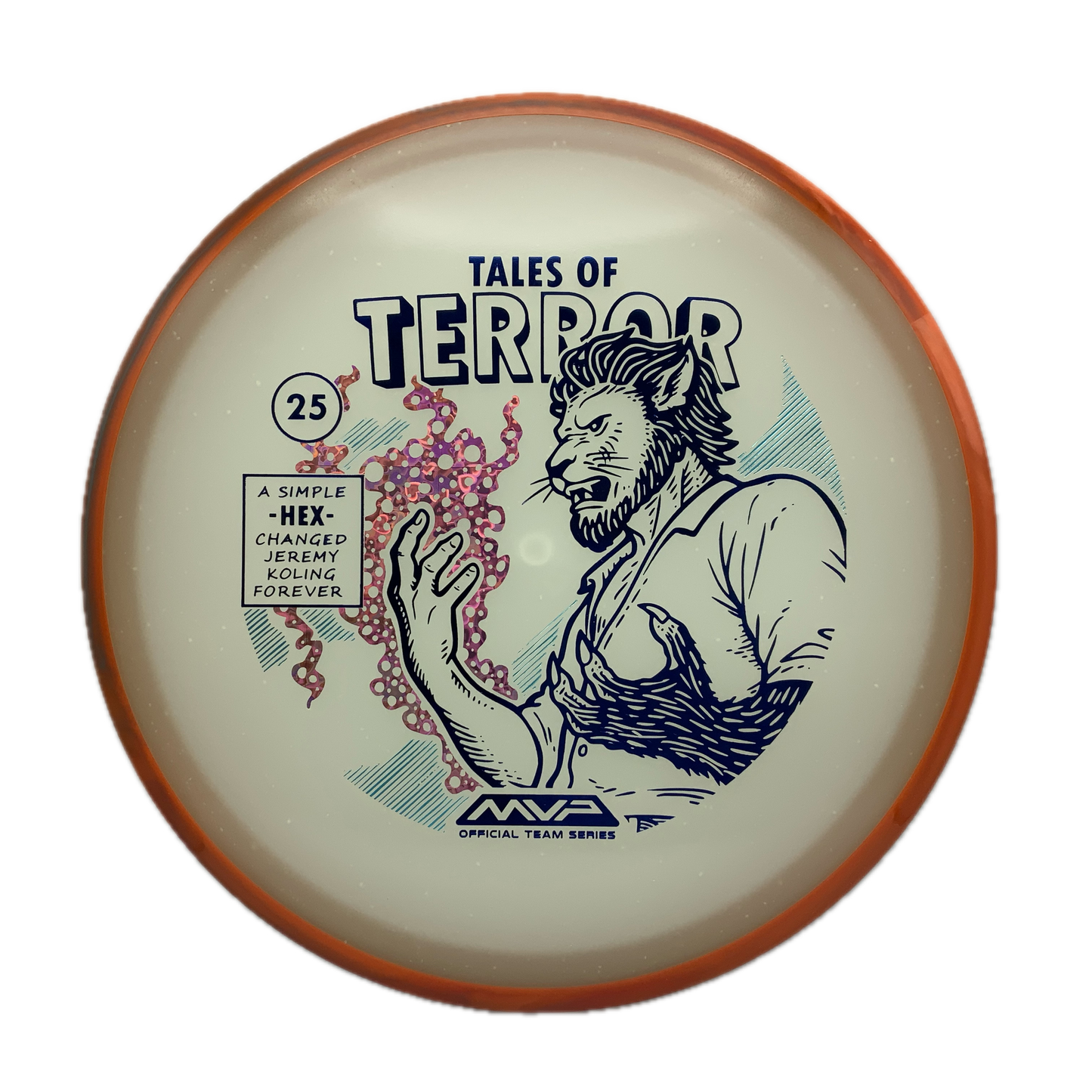 Axiom Hex - Particle Eclipse - 2025 Halloween Special Edition Particle Eclipse #10 - 176 - Astro Discs TX - Houston Disc Golf