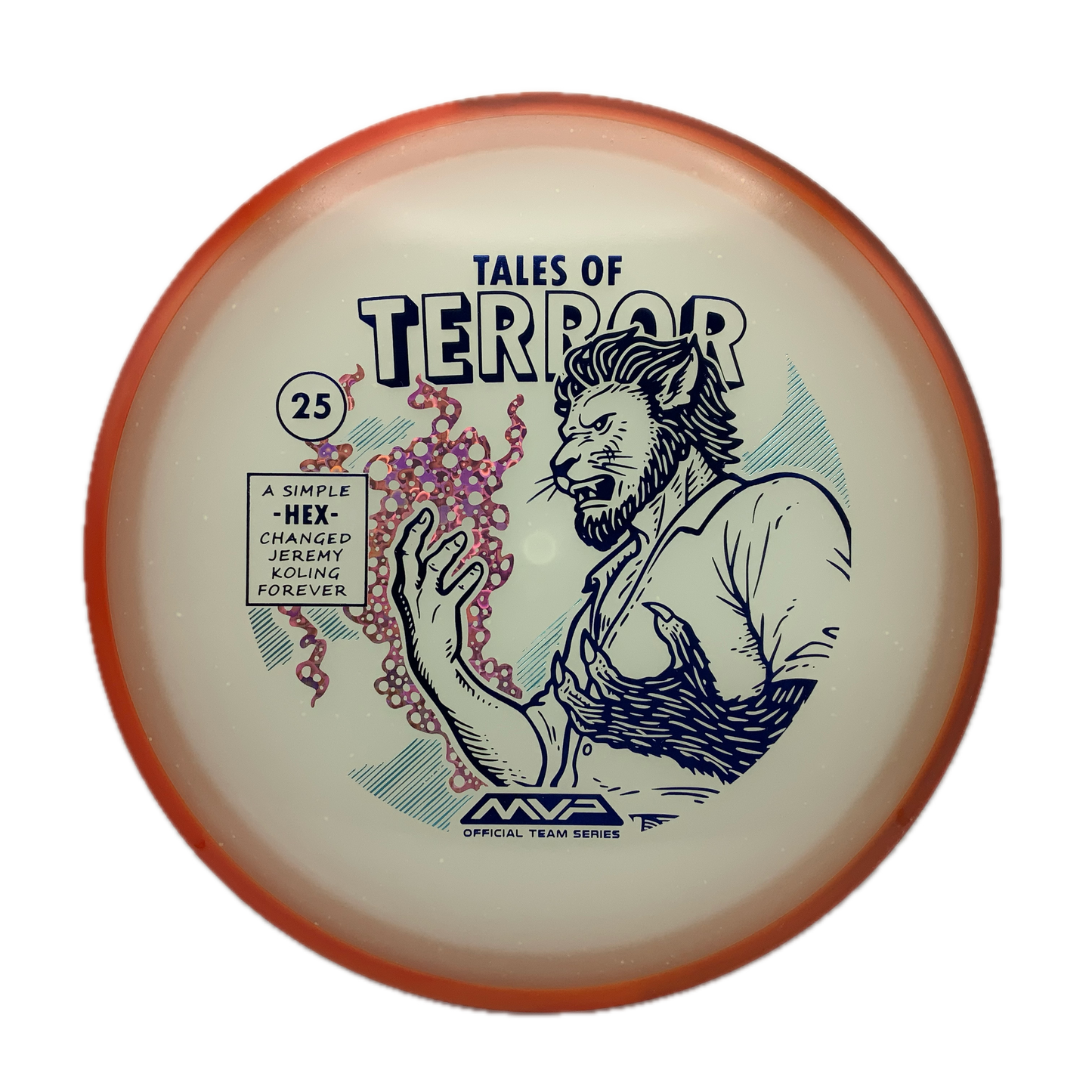 Axiom Hex - Particle Eclipse - 2025 Halloween Special Edition Particle Eclipse #13 - 176 - Astro Discs TX - Houston Disc Golf