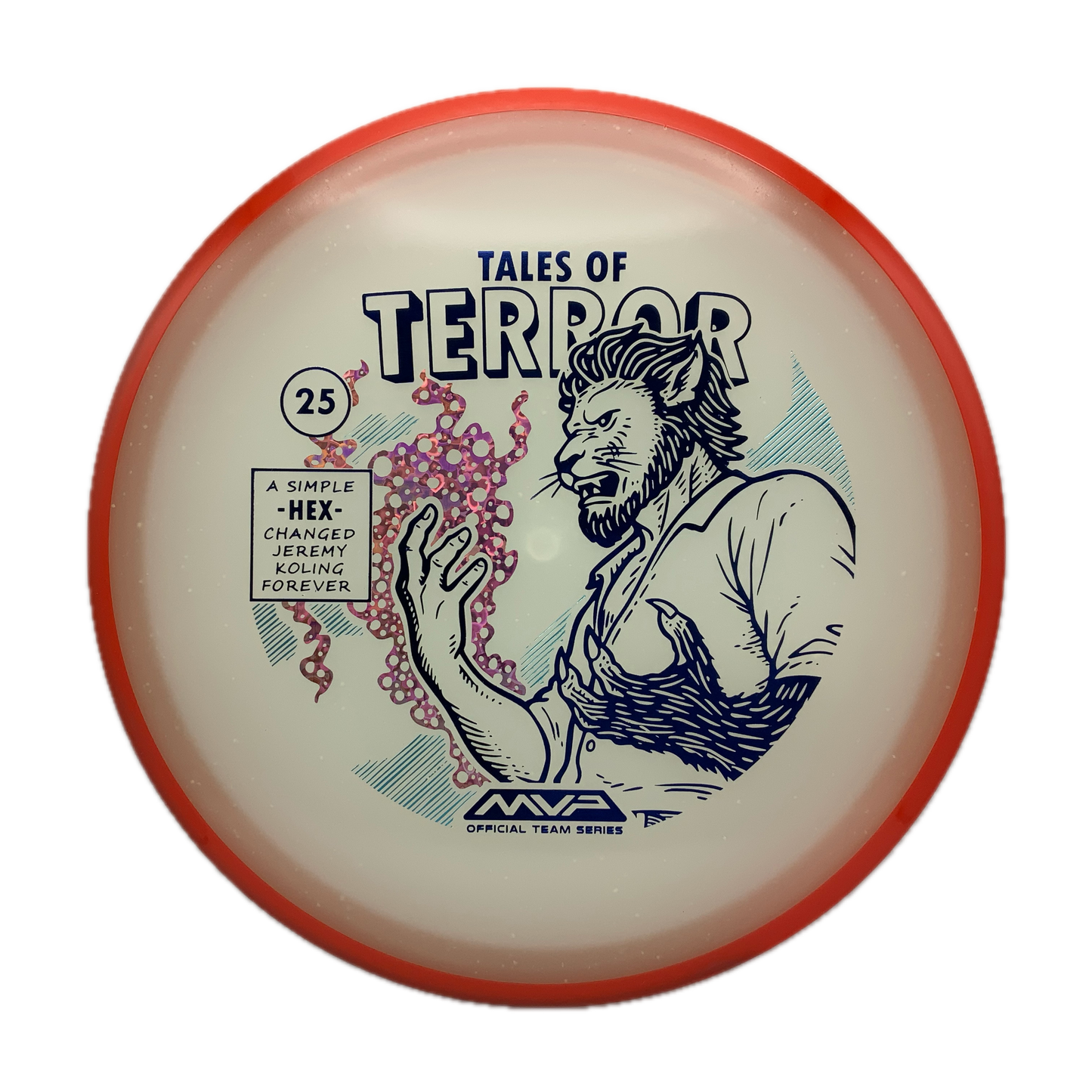 Axiom Hex - Particle Eclipse - 2025 Halloween Special Edition Particle Eclipse #14 - 176 - Astro Discs TX - Houston Disc Golf