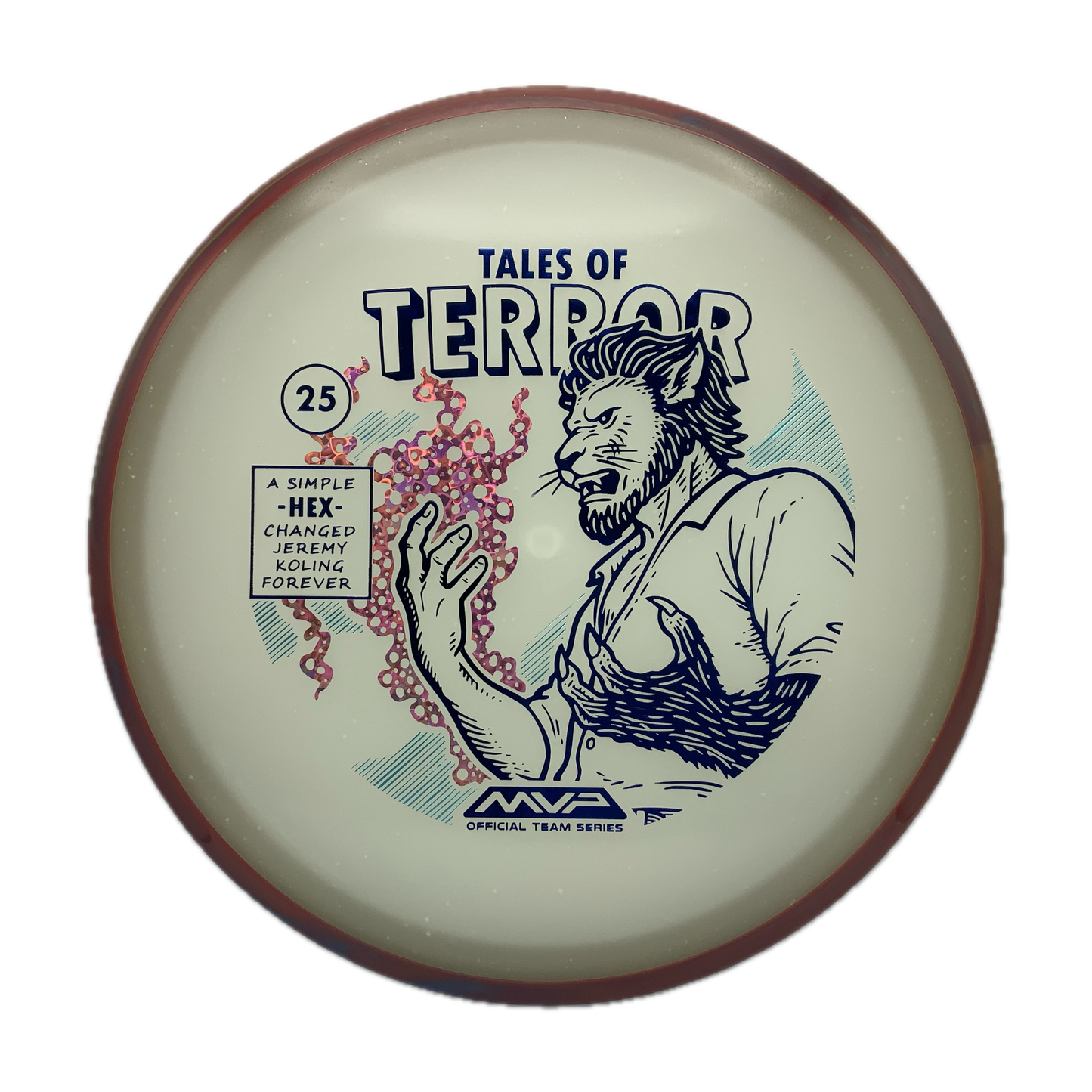 Axiom Hex - Particle Eclipse - 2025 Halloween Special Edition Particle Eclipse #15 - 176 - Astro Discs TX - Houston Disc Golf