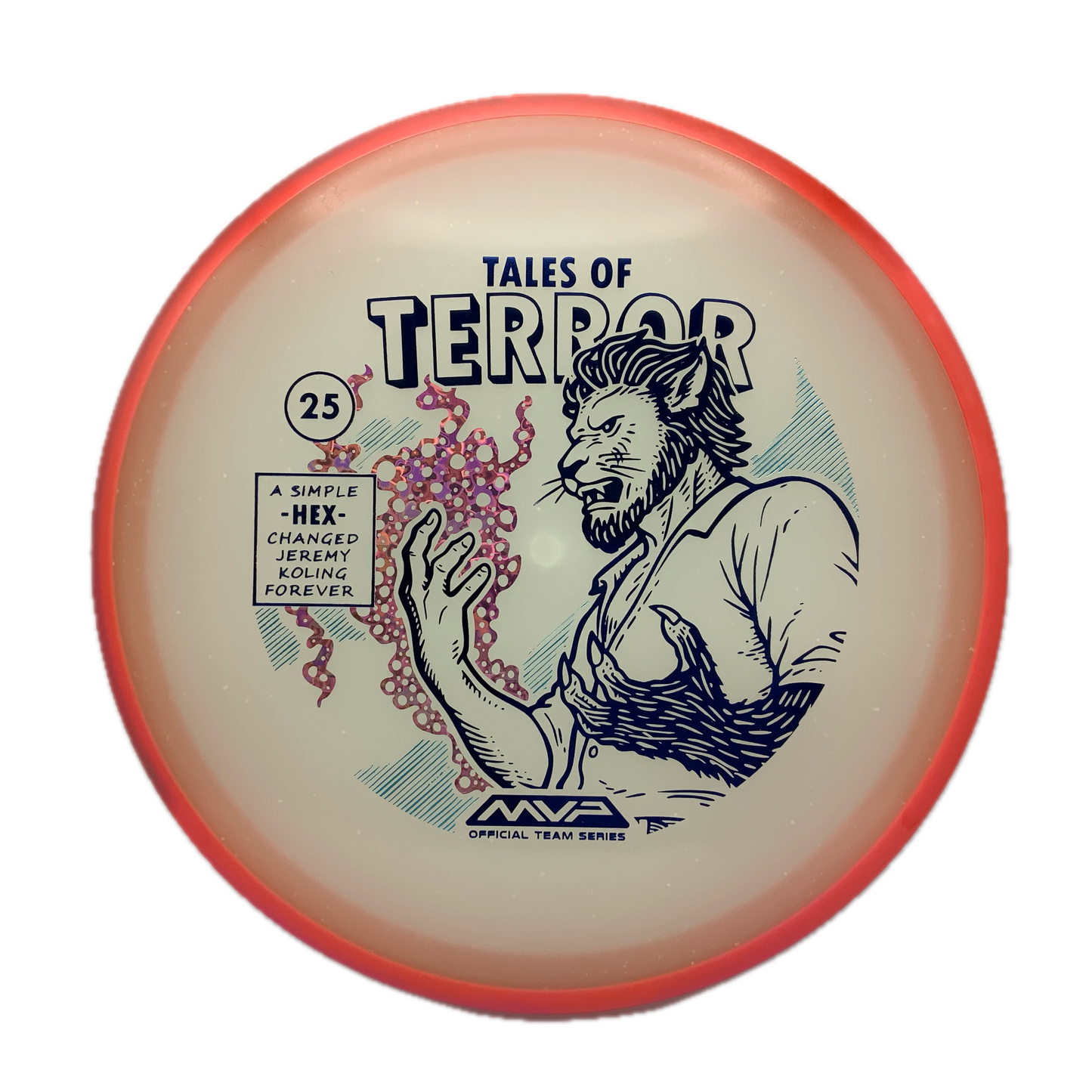 Axiom Hex - Particle Eclipse - 2025 Halloween Special Edition Particle Eclipse #16 - 176 - Astro Discs TX - Houston Disc Golf