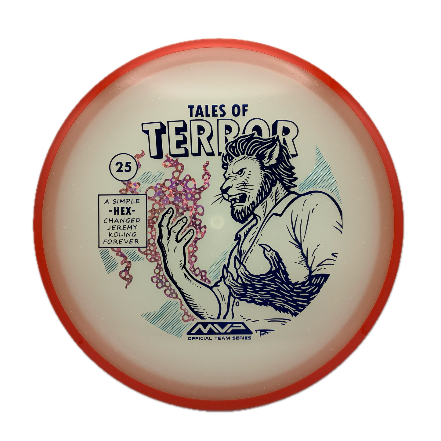 Axiom Hex - Particle Eclipse - 2025 Halloween Special Edition Particle Eclipse #17 - 176 - Astro Discs TX - Houston Disc Golf