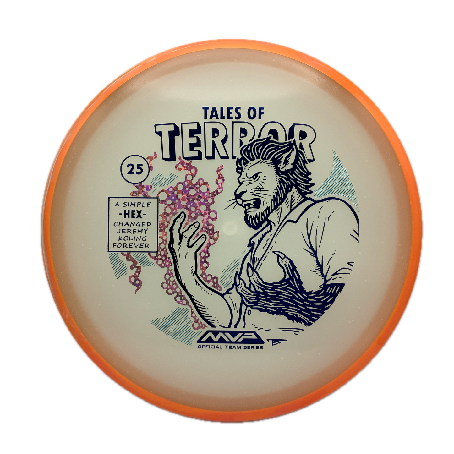 Axiom Hex - Particle Eclipse - 2025 Halloween Special Edition Particle Eclipse #18 - 176 - Astro Discs TX - Houston Disc Golf