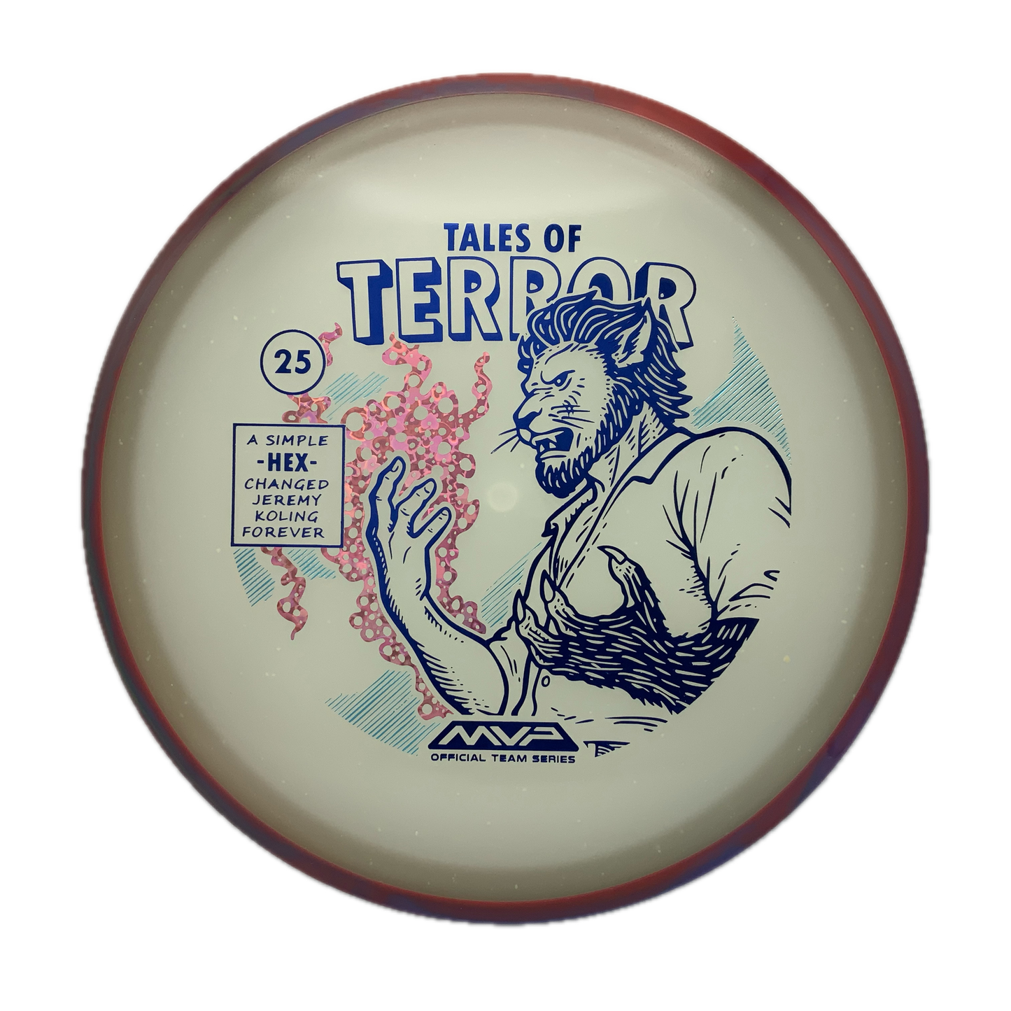 Axiom Hex - Particle Eclipse - 2025 Halloween Special Edition Particle Eclipse #19 - 176 - Astro Discs TX - Houston Disc Golf