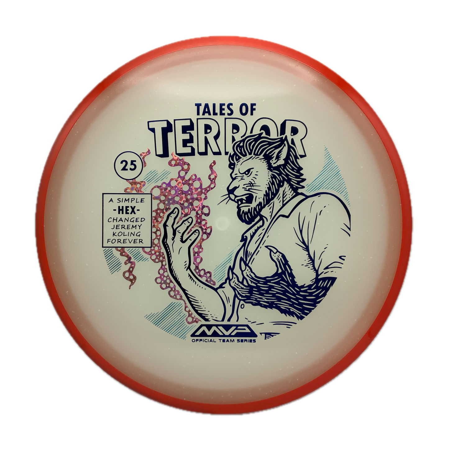 Axiom Hex - Particle Eclipse - 2025 Halloween Special Edition Particle Eclipse #21 - 176 - Astro Discs TX - Houston Disc Golf