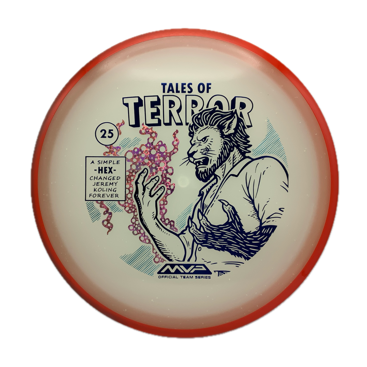 Axiom Hex - Particle Eclipse - 2025 Halloween Special Edition Particle Eclipse #23 - 176 - Astro Discs TX - Houston Disc Golf