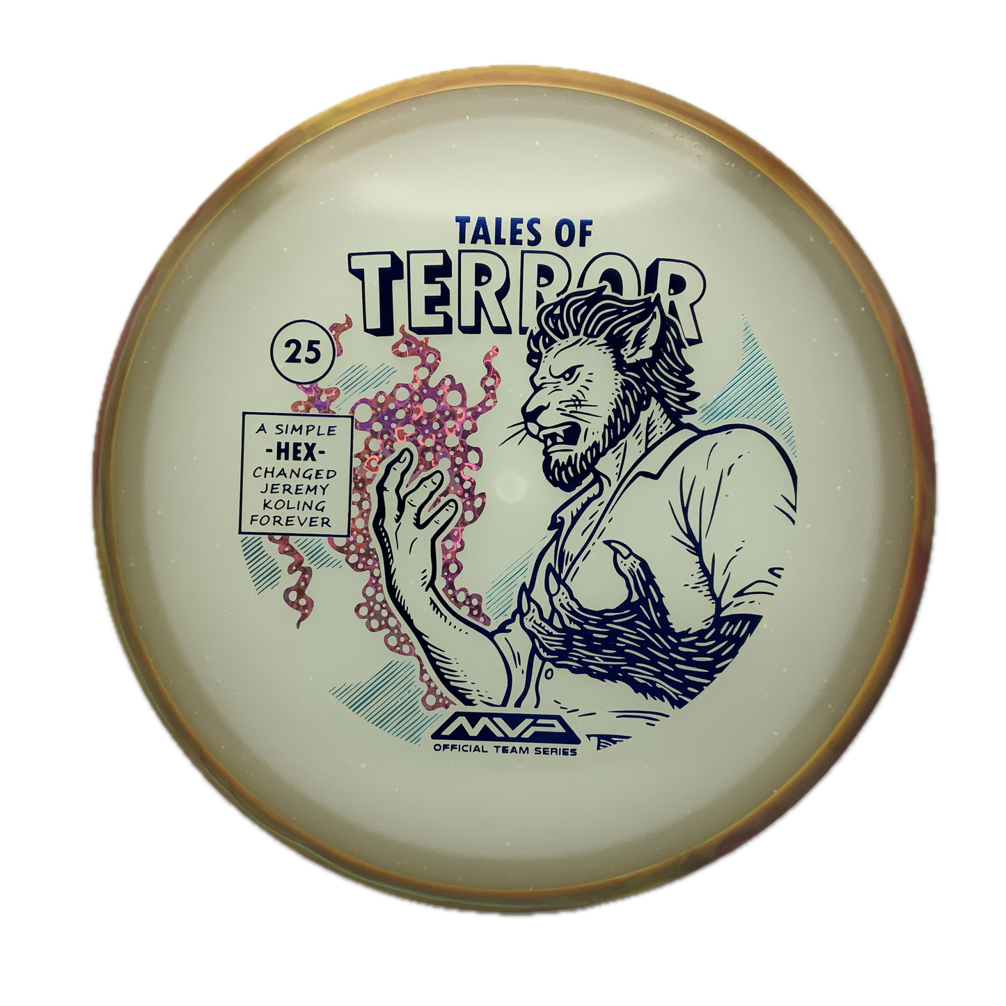 Axiom Hex - Particle Eclipse - 2025 Halloween Special Edition Particle Eclipse #25 - 176 - Astro Discs TX - Houston Disc Golf