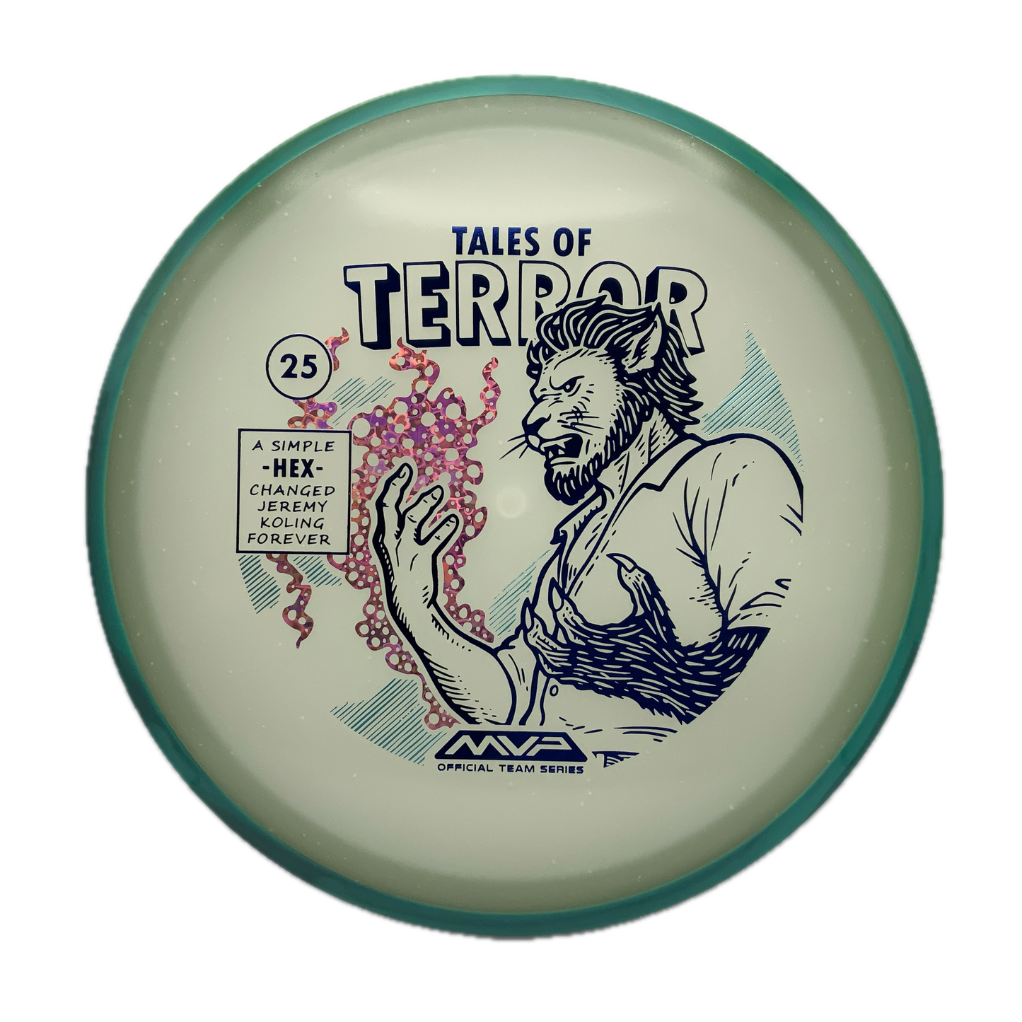 Axiom Hex - Particle Eclipse - 2025 Halloween Special Edition Particle Eclipse #26 - 176 - Astro Discs TX - Houston Disc Golf