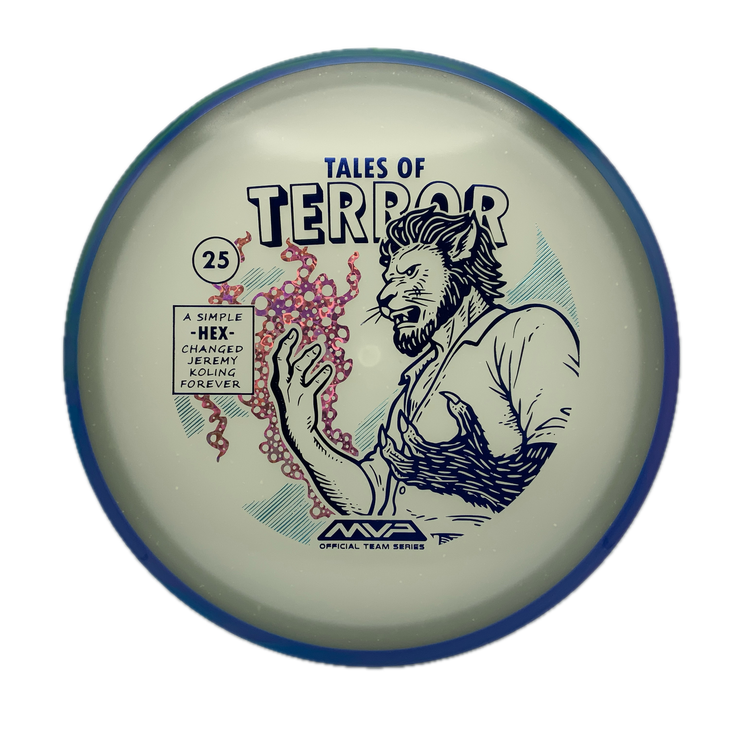 Axiom Hex - Particle Eclipse - 2025 Halloween Special Edition Particle Eclipse #27 - 176 - Astro Discs TX - Houston Disc Golf