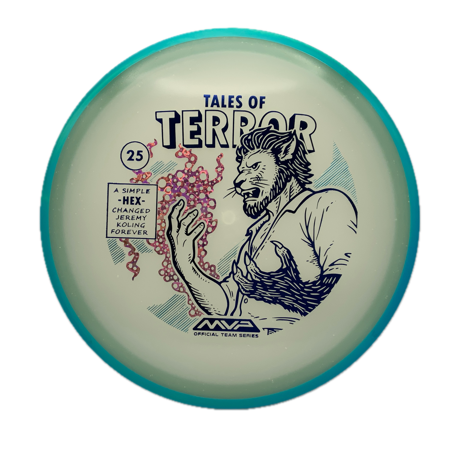 Axiom Hex - Particle Eclipse - 2025 Halloween Special Edition Particle Eclipse #28 - 176 - Astro Discs TX - Houston Disc Golf