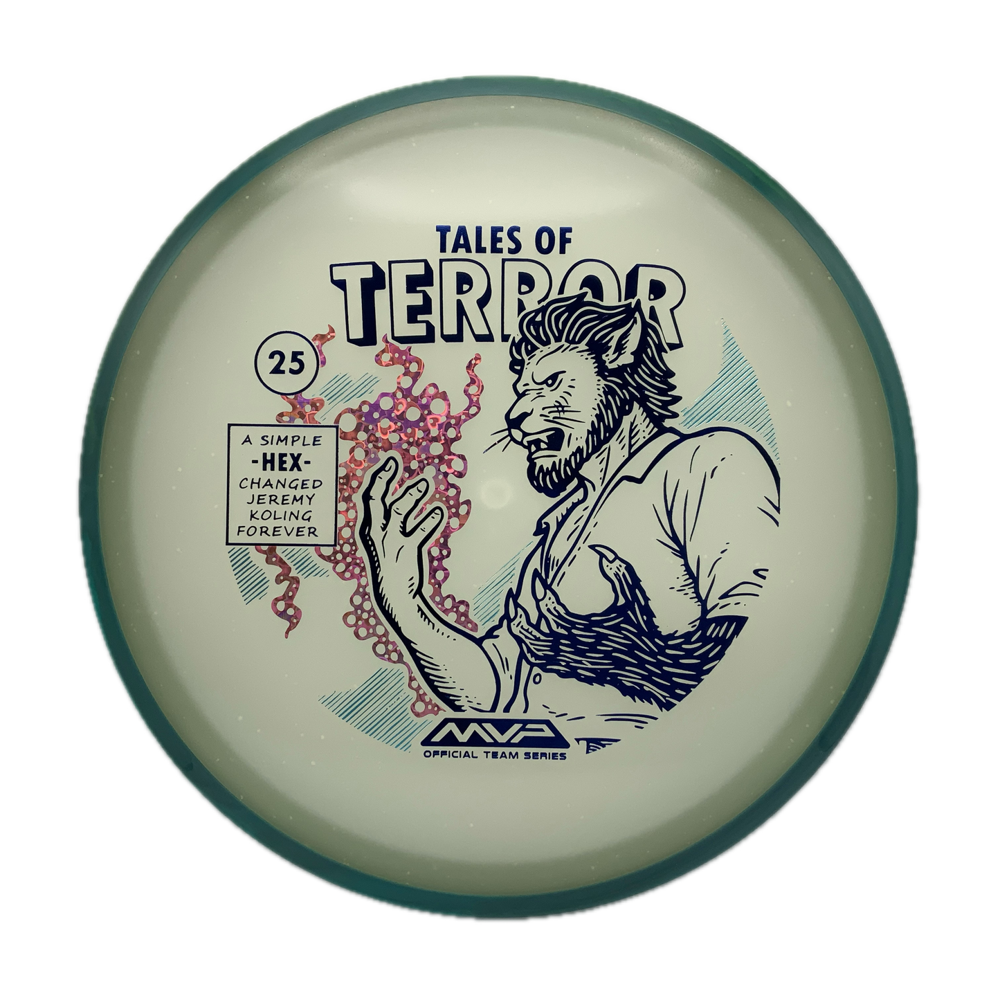 Axiom Hex - Particle Eclipse - 2025 Halloween Special Edition Particle Eclipse #30 - 176 - Astro Discs TX - Houston Disc Golf