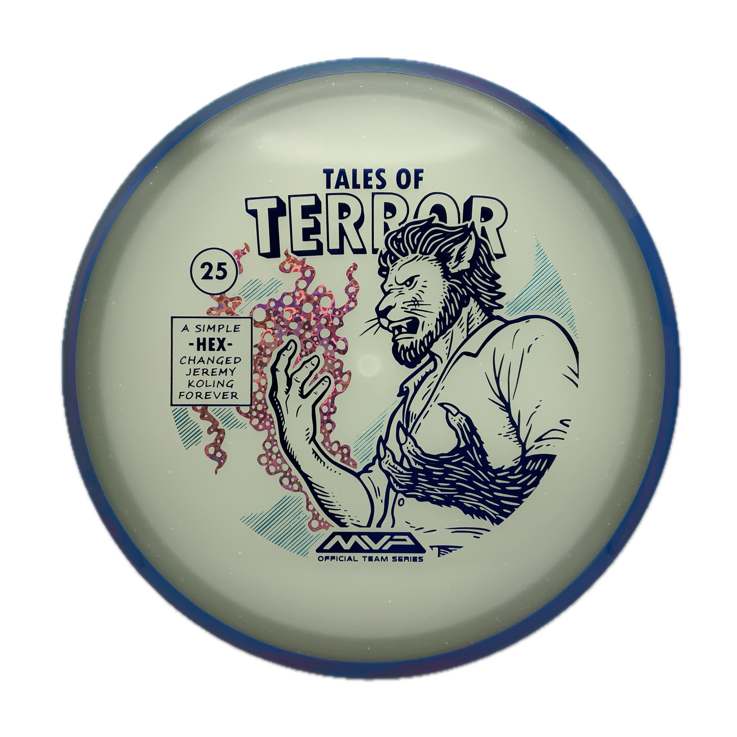 Axiom Hex - Particle Eclipse - 2025 Halloween Special Edition Particle Eclipse #32 - 176 - Astro Discs TX - Houston Disc Golf