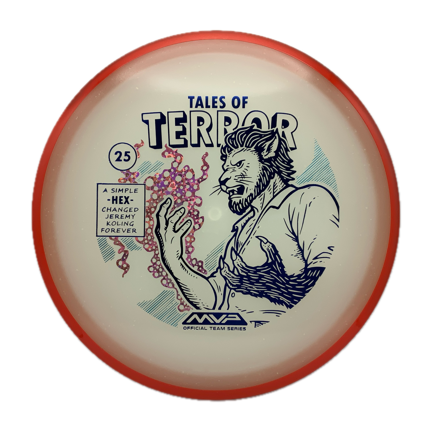 Axiom Hex - Particle Eclipse - 2025 Halloween Special Edition Particle Eclipse #33 - 176 - Astro Discs TX - Houston Disc Golf