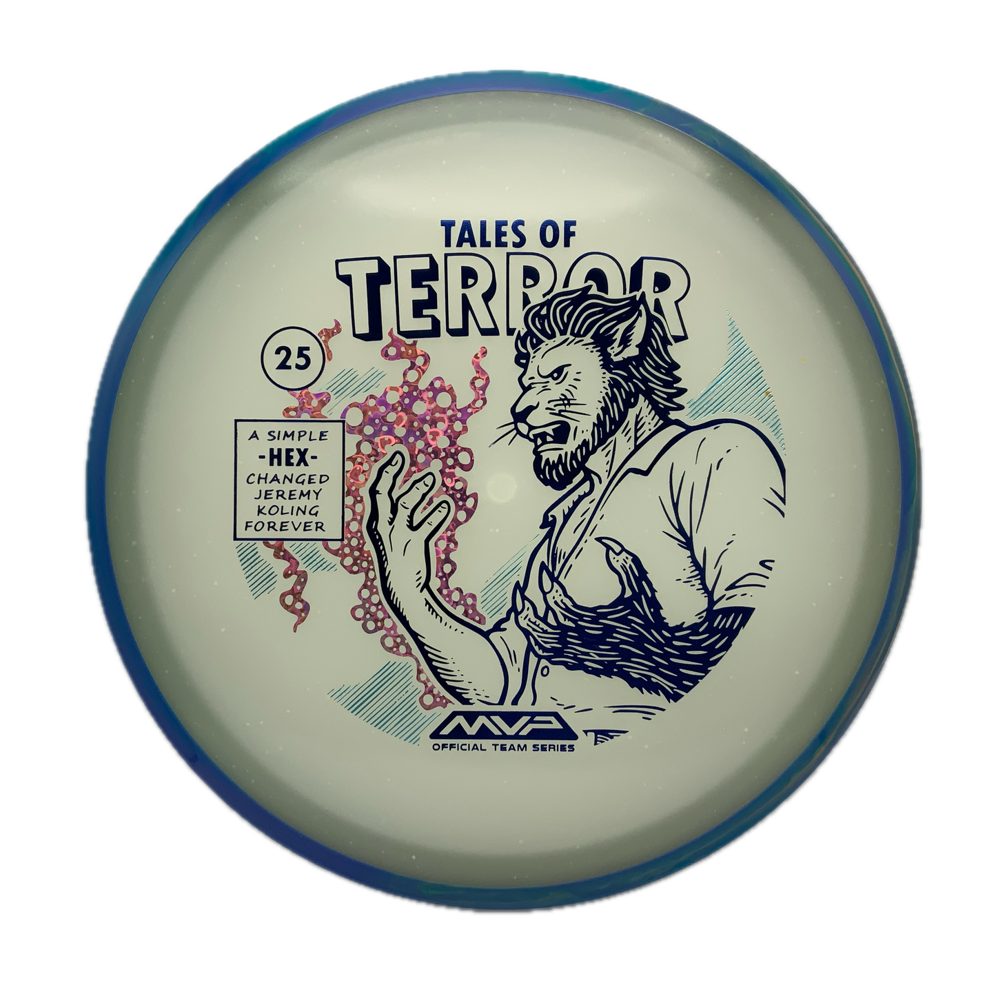 Axiom Hex - Particle Eclipse - 2025 Halloween Special Edition Particle Eclipse #34 - 176 - Astro Discs TX - Houston Disc Golf