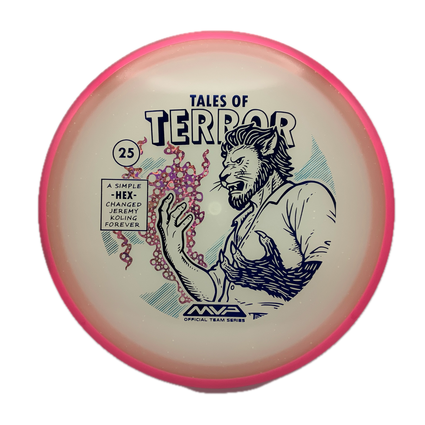 Axiom Hex - Particle Eclipse - 2025 Halloween Special Edition Particle Eclipse #35 - 176 - Astro Discs TX - Houston Disc Golf