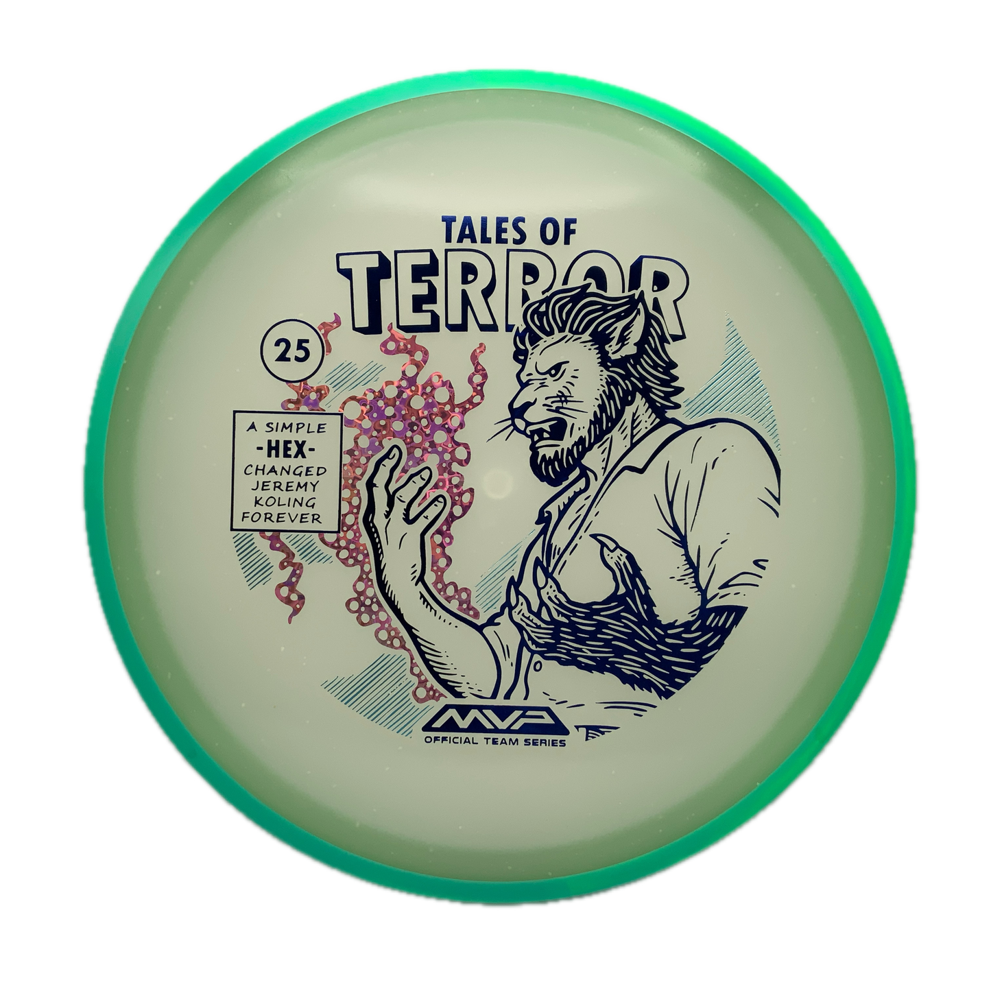 Axiom Hex - Particle Eclipse - 2025 Halloween Special Edition Particle Eclipse #36 - 176 - Astro Discs TX - Houston Disc Golf
