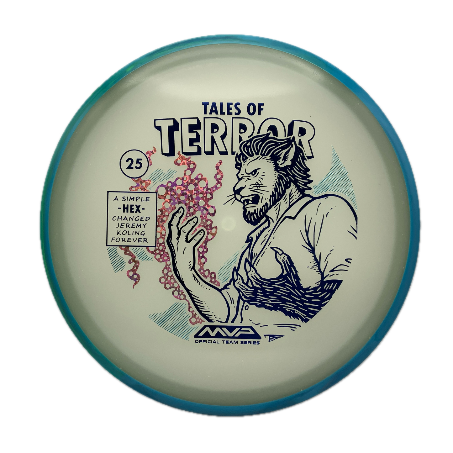 Axiom Hex - Particle Eclipse - 2025 Halloween Special Edition Particle Eclipse #37 - 176 - Astro Discs TX - Houston Disc Golf