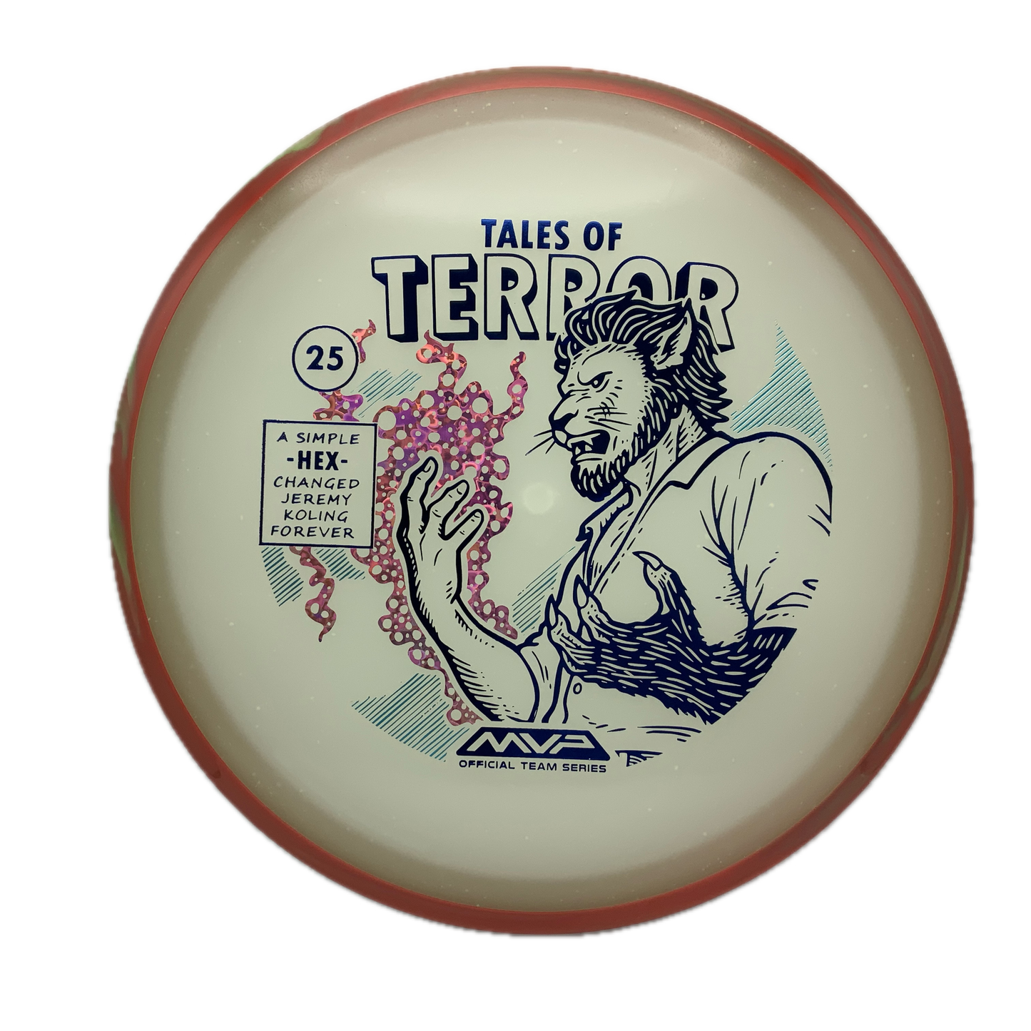 Axiom Hex - Particle Eclipse - 2025 Halloween Special Edition Particle Eclipse #38 - 176 - Astro Discs TX - Houston Disc Golf