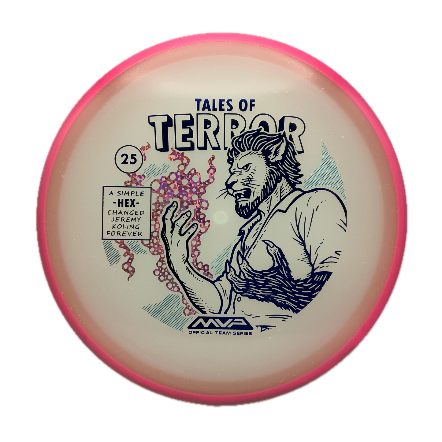 Axiom Hex - Particle Eclipse - 2025 Halloween Special Edition Particle Eclipse #40 - 177 - Astro Discs TX - Houston Disc Golf