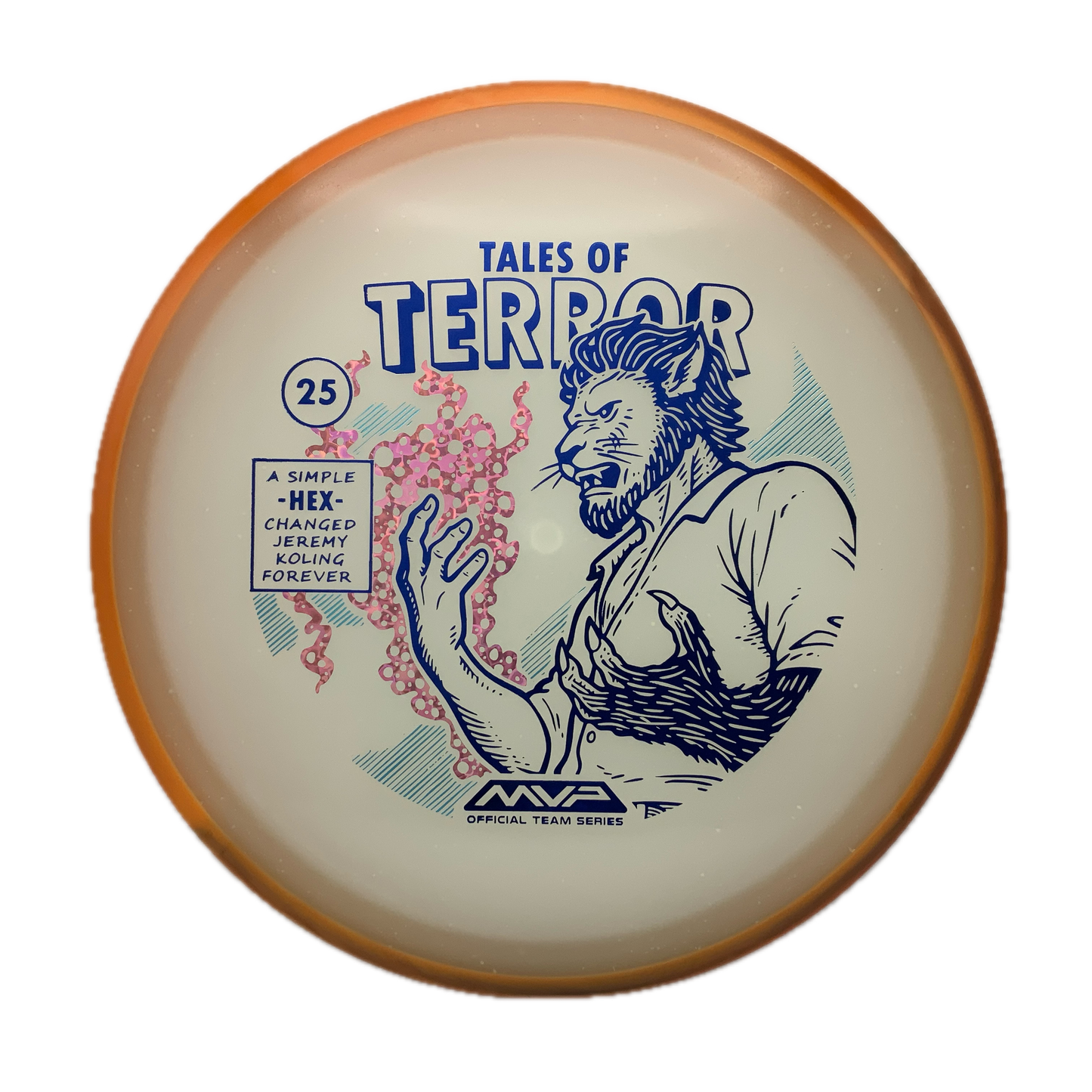 Axiom Hex - Particle Eclipse - 2025 Halloween Special Edition Particle Eclipse #41 - 177 - Astro Discs TX - Houston Disc Golf