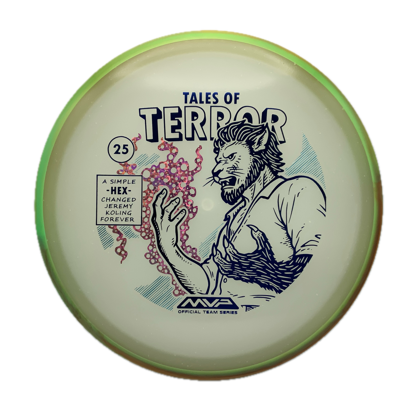 Axiom Hex - Particle Eclipse - 2025 Halloween Special Edition Particle Eclipse #44 - 177 - Astro Discs TX - Houston Disc Golf