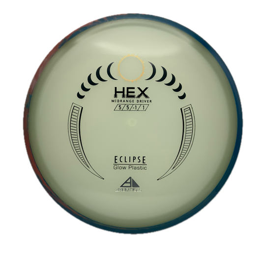 Axiom Hex - Eclipse 2.0 Glow #44 - 176 - Astro Discs TX - Houston Disc Golf