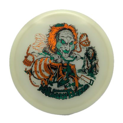 Discraft Buzzz - 2026 MEGA GLO Halloween Mega Glo #4 - 173-174 - Astro Discs TX - Houston Disc Golf