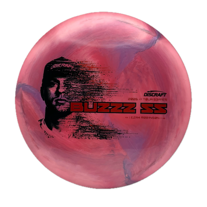 Discraft Buzzz SS - 2026 Tour Series Special Blend Titanium x Big Z Swirl #1 - 173-174 - Astro Discs TX - Houston Disc Golf
