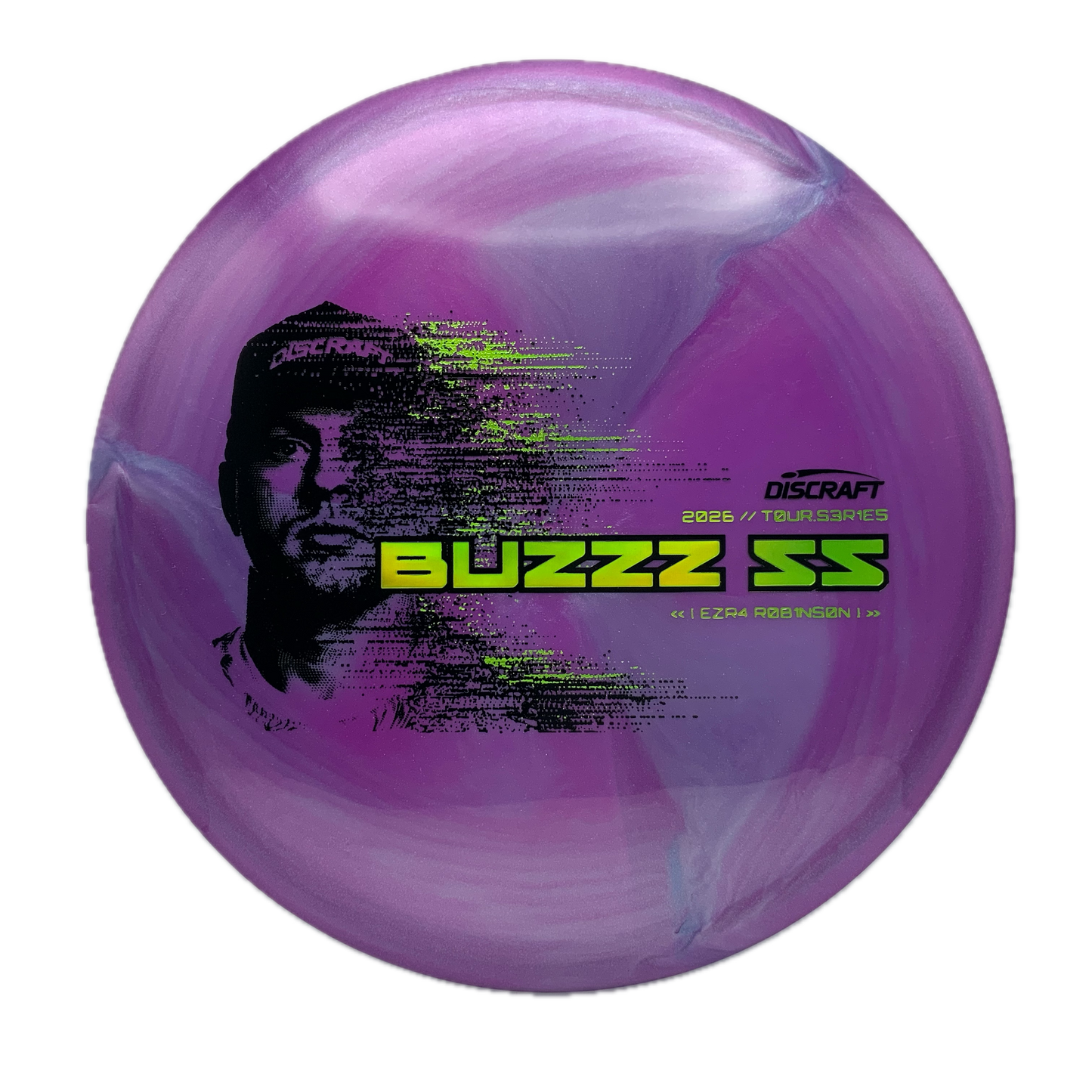 Discraft Buzzz SS - 2026 Tour Series Special Blend Titanium x Big Z Swirl #5 - 177+ - Astro Discs TX - Houston Disc Golf