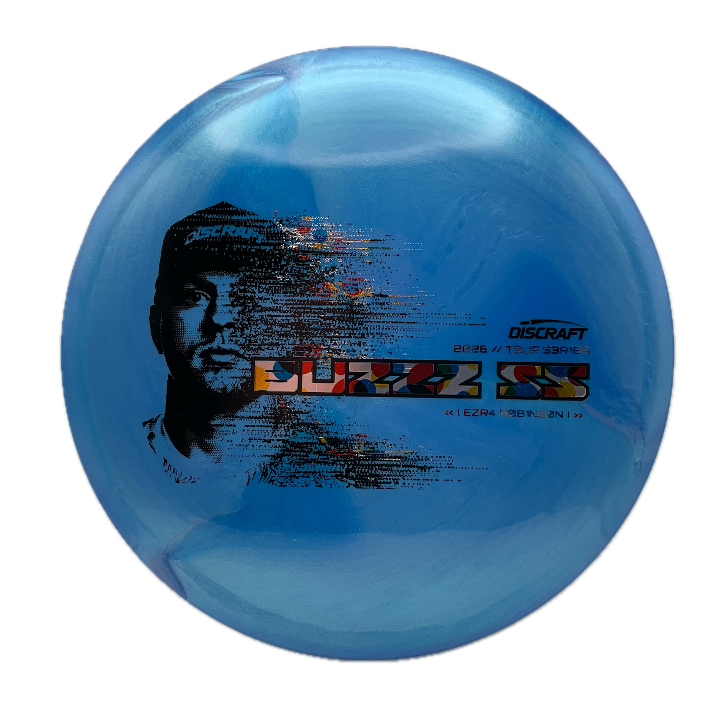 Discraft Buzzz SS - 2026 Tour Series Special Blend Titanium x Big Z Swirl #7 - 177+ - Astro Discs TX - Houston Disc Golf