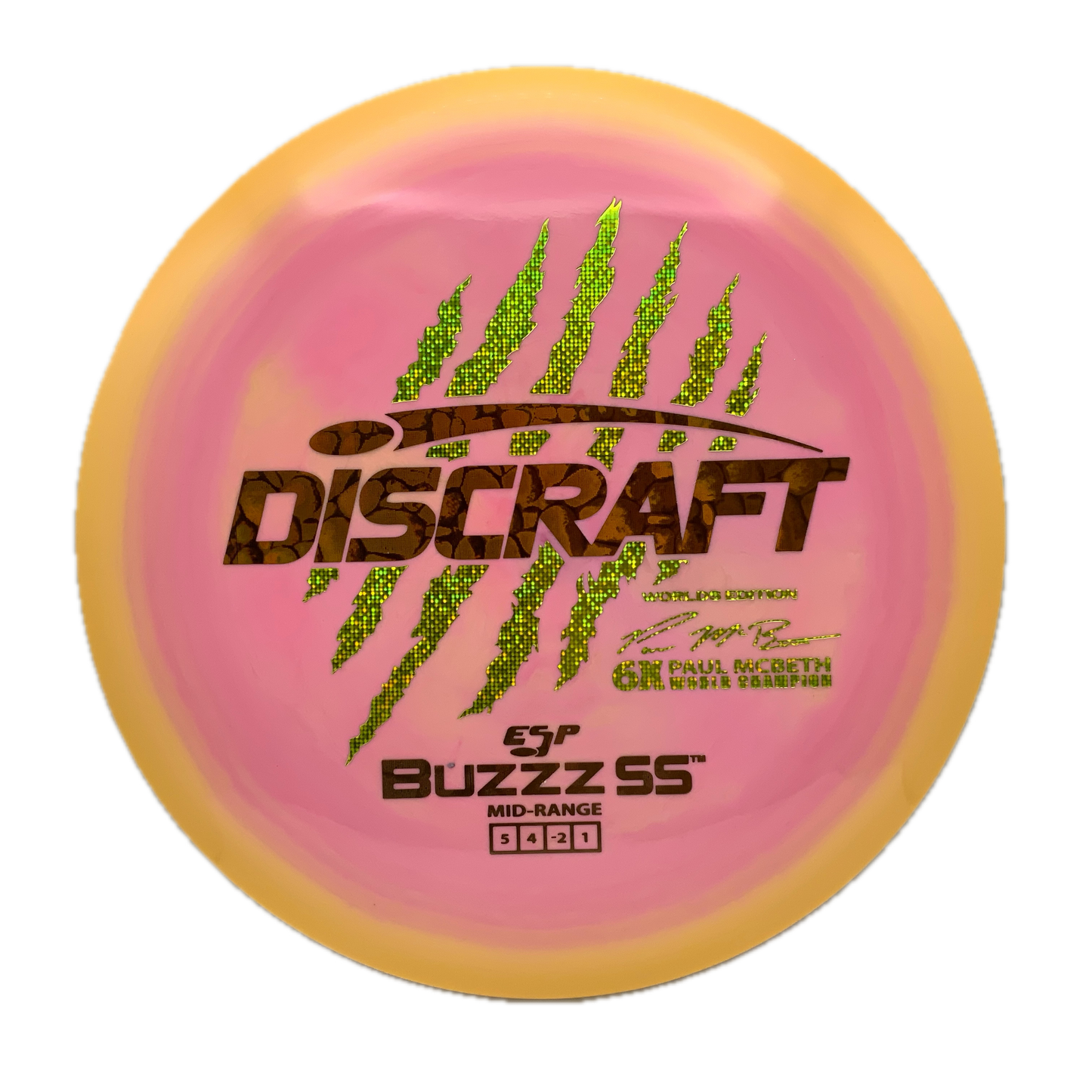 Discraft Buzzz SS - 2026 Worlds McBeth ESP #2 - 173-174 - Astro Discs TX - Houston Disc Golf
