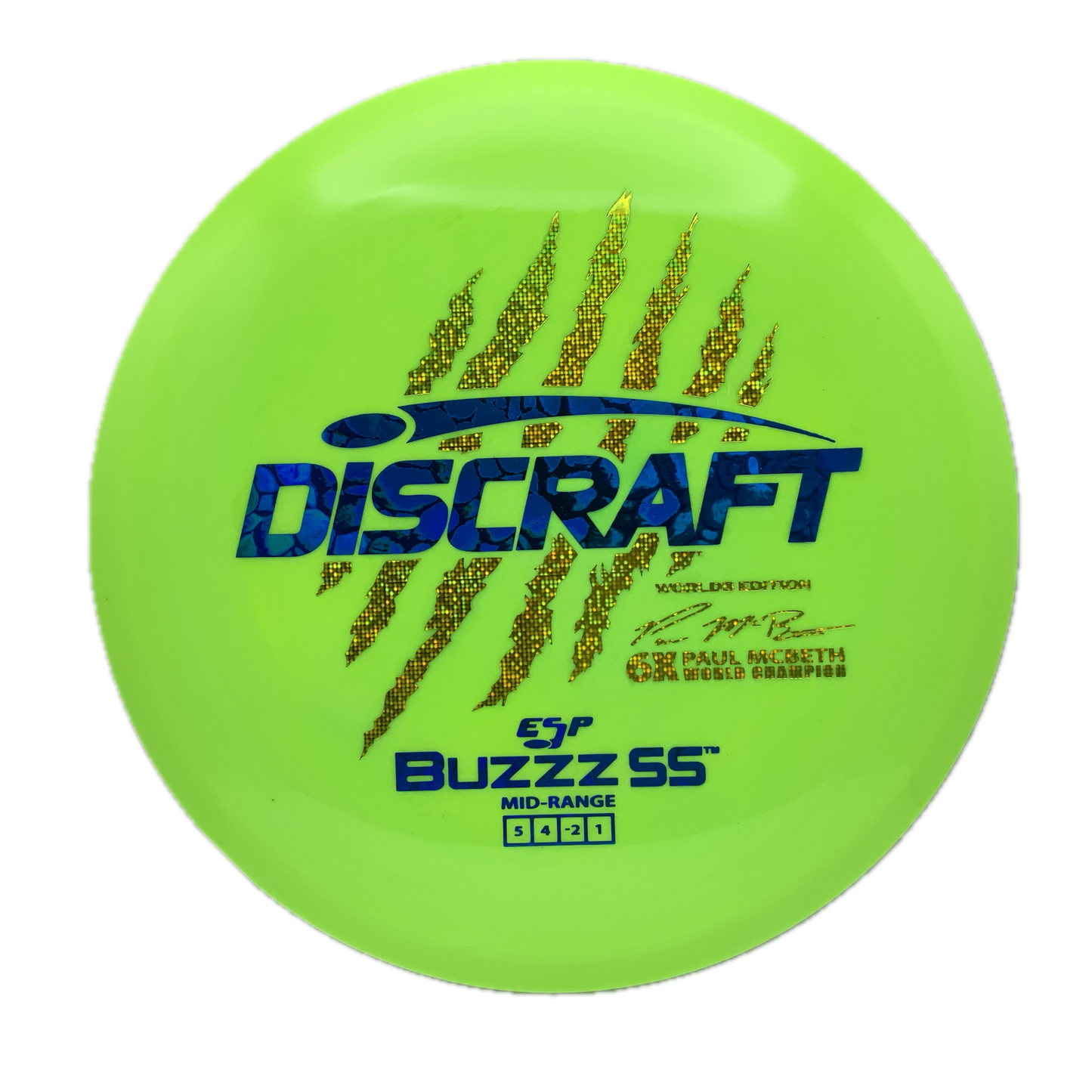 Discraft Buzzz SS - 2026 Worlds McBeth ESP #3 - 173-174 - Astro Discs TX - Houston Disc Golf