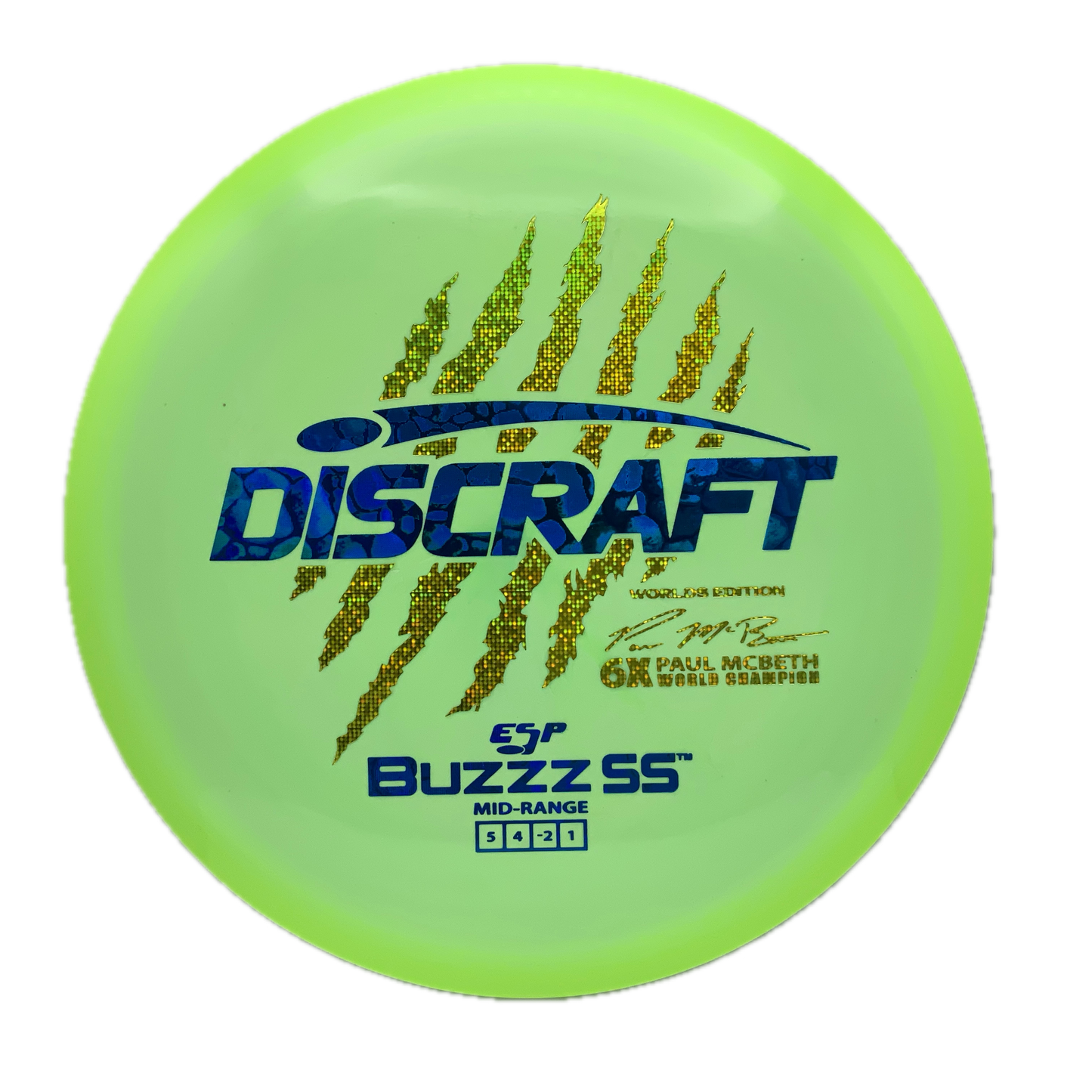 Discraft Buzzz SS - 2026 Worlds McBeth ESP #4 - 173-174 - Astro Discs TX - Houston Disc Golf