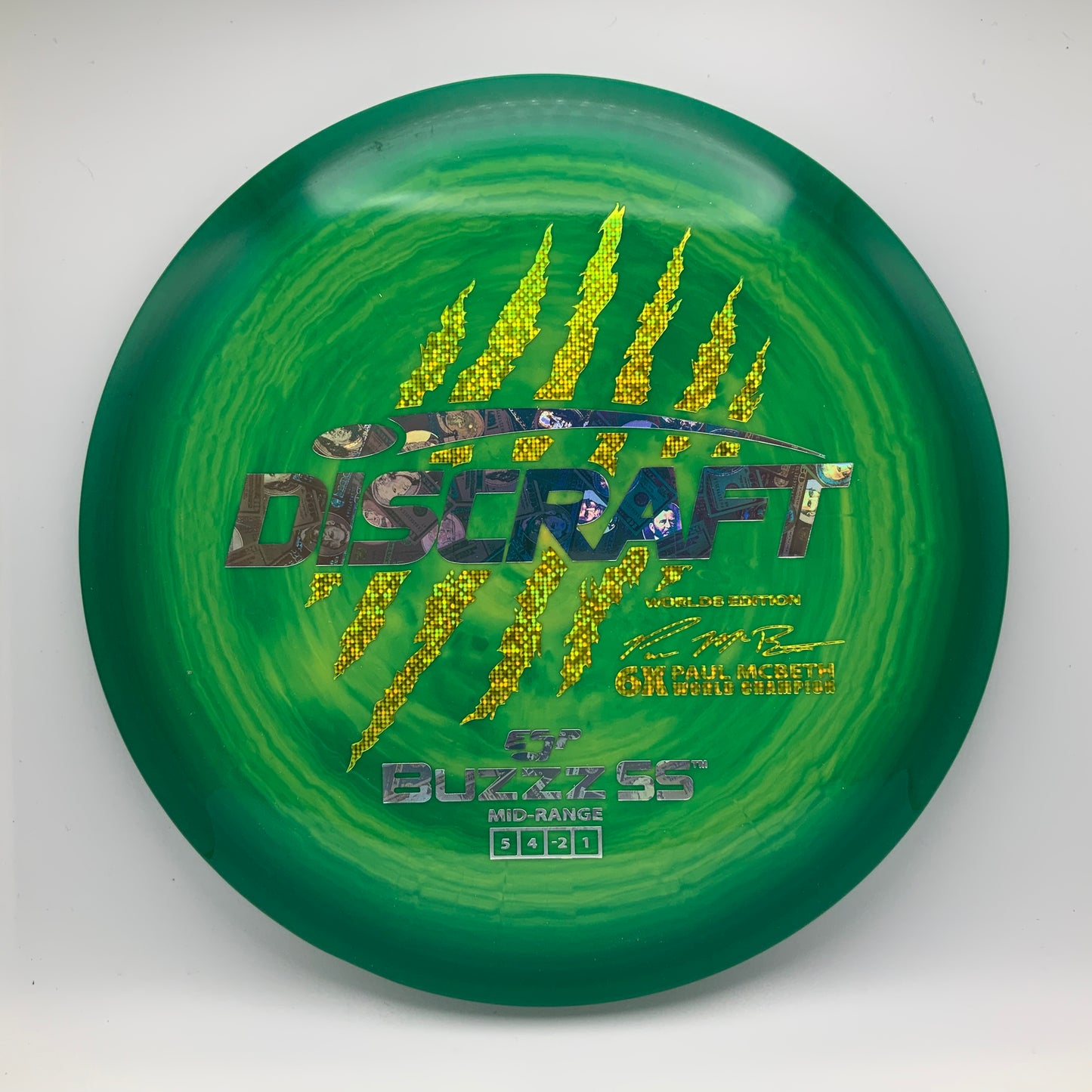 Discraft Buzzz SS - 2026 Worlds McBeth ESP #6 - 173-174 - Astro Discs TX - Houston Disc Golf