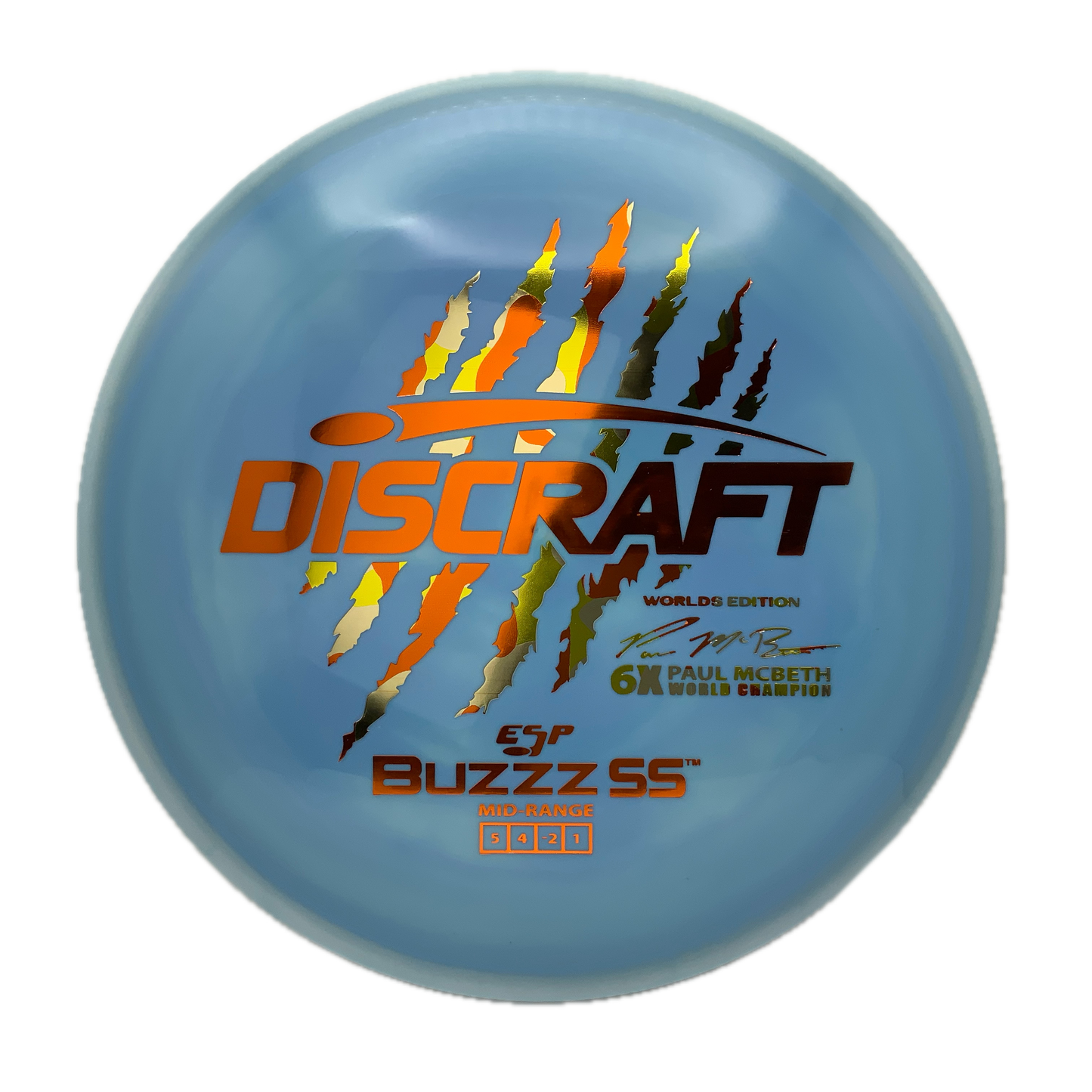 Discraft Buzzz SS - 2026 Worlds McBeth ESP #7 - 177 - Astro Discs TX - Houston Disc Golf