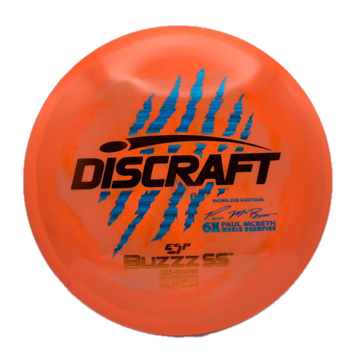 Discraft Buzzz SS - 2026 Worlds McBeth ESP #8 - 177 - Astro Discs TX - Houston Disc Golf