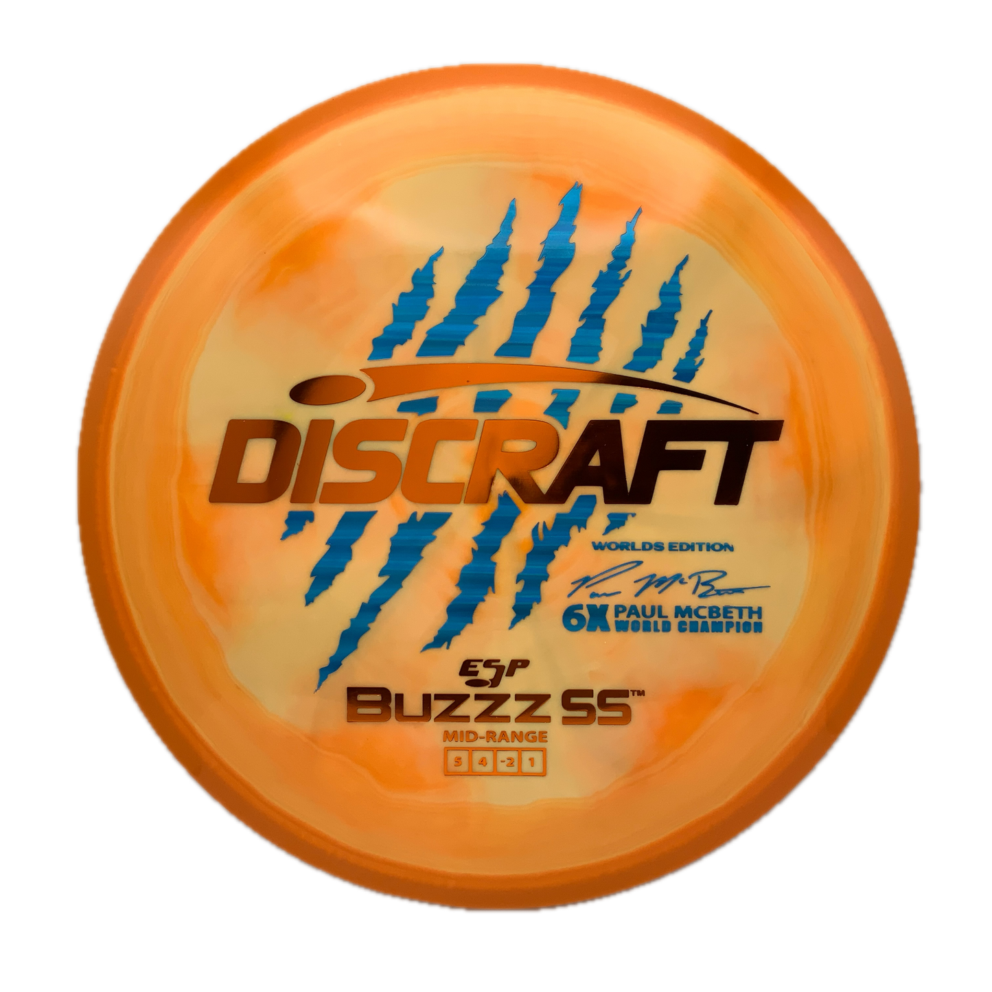 Discraft Buzzz SS - 2026 Worlds McBeth ESP #9 - 177 - Astro Discs TX - Houston Disc Golf