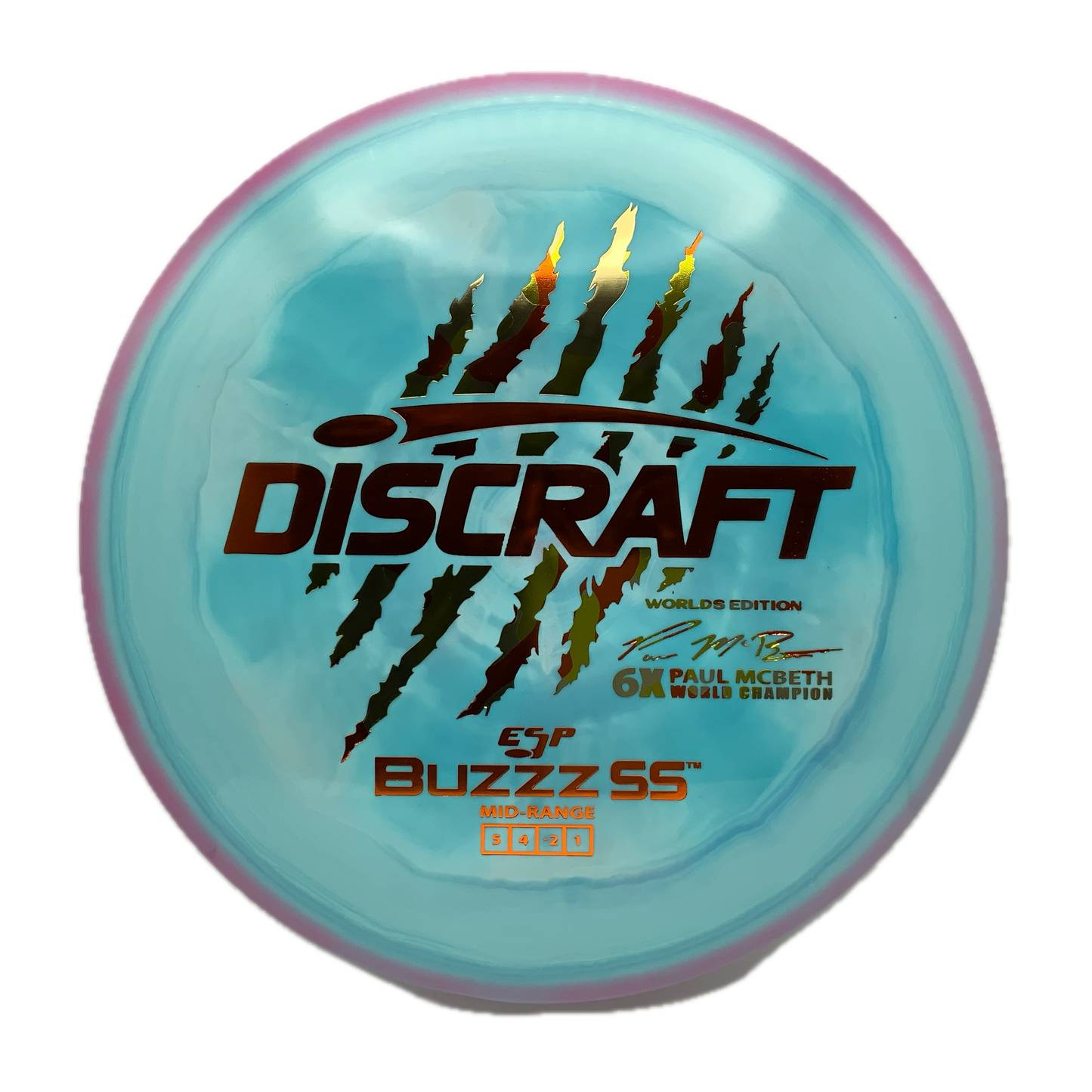 Discraft Buzzz SS - 2026 Worlds McBeth ESP #13 - 177 - Astro Discs TX - Houston Disc Golf